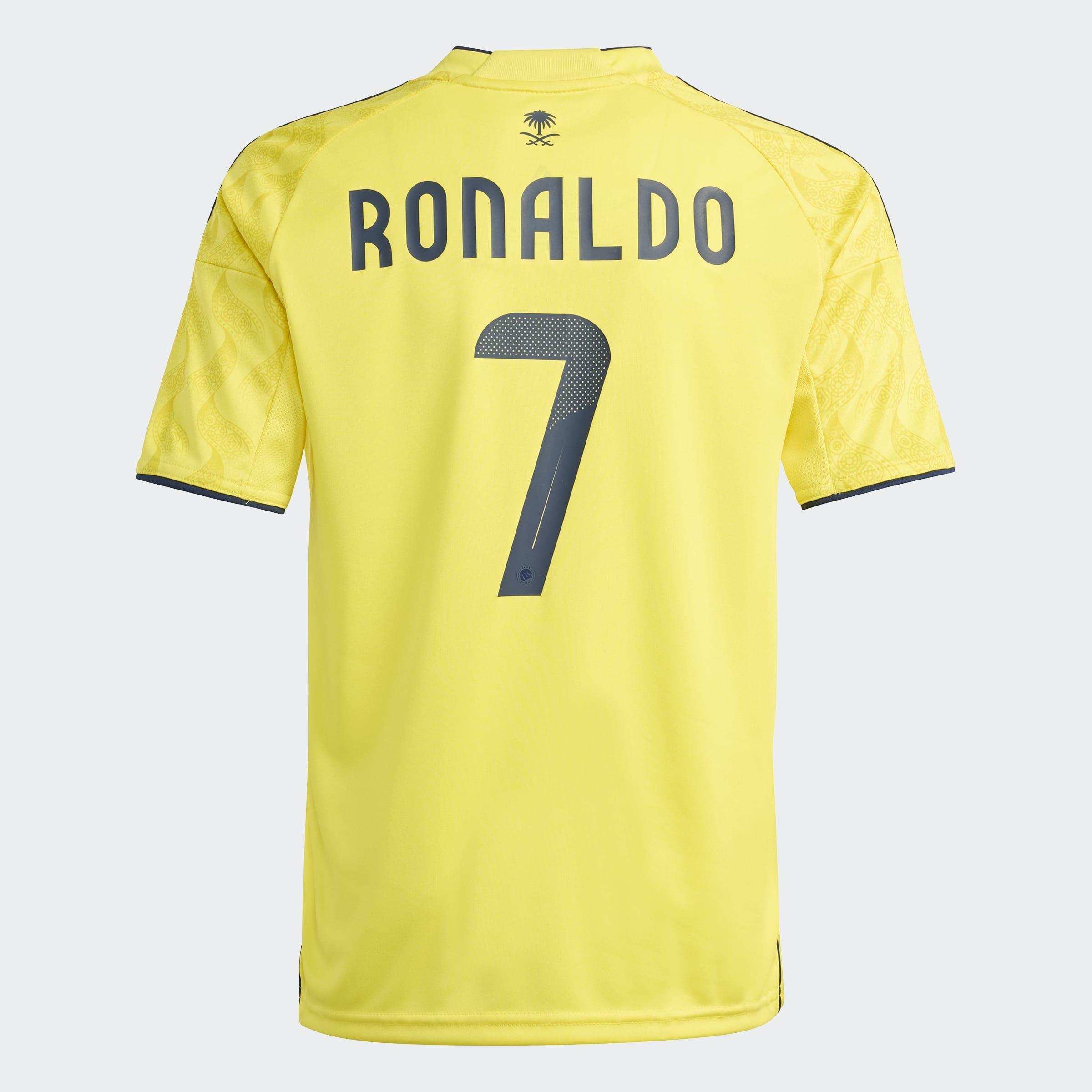 Kids Al Nassr FC 25/26 Home Jersey, Yellow, A701_ONE, large image number 1
