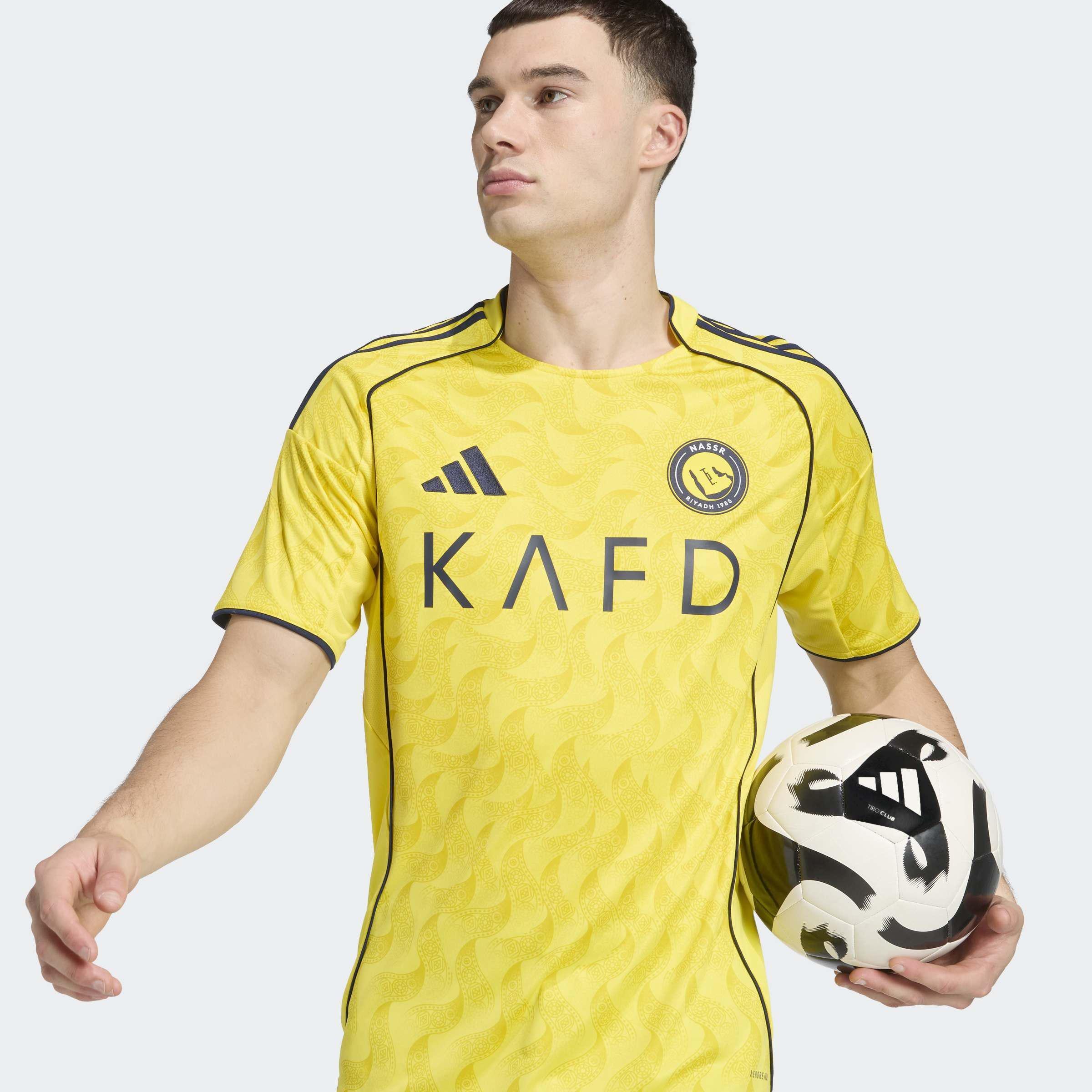 Al Nassr FC 25/26 Home Jersey, Yellow, A701_ONE, large image number 3