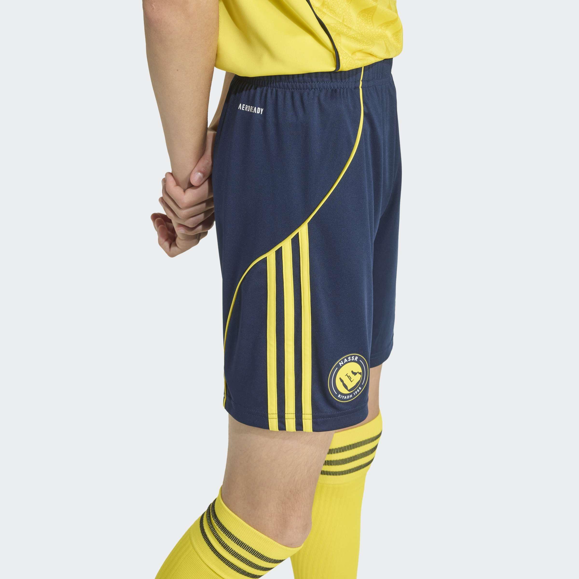 Kids Al Nassr FC 25/26 Home Shorts, Blue, A701_ONE, medium
