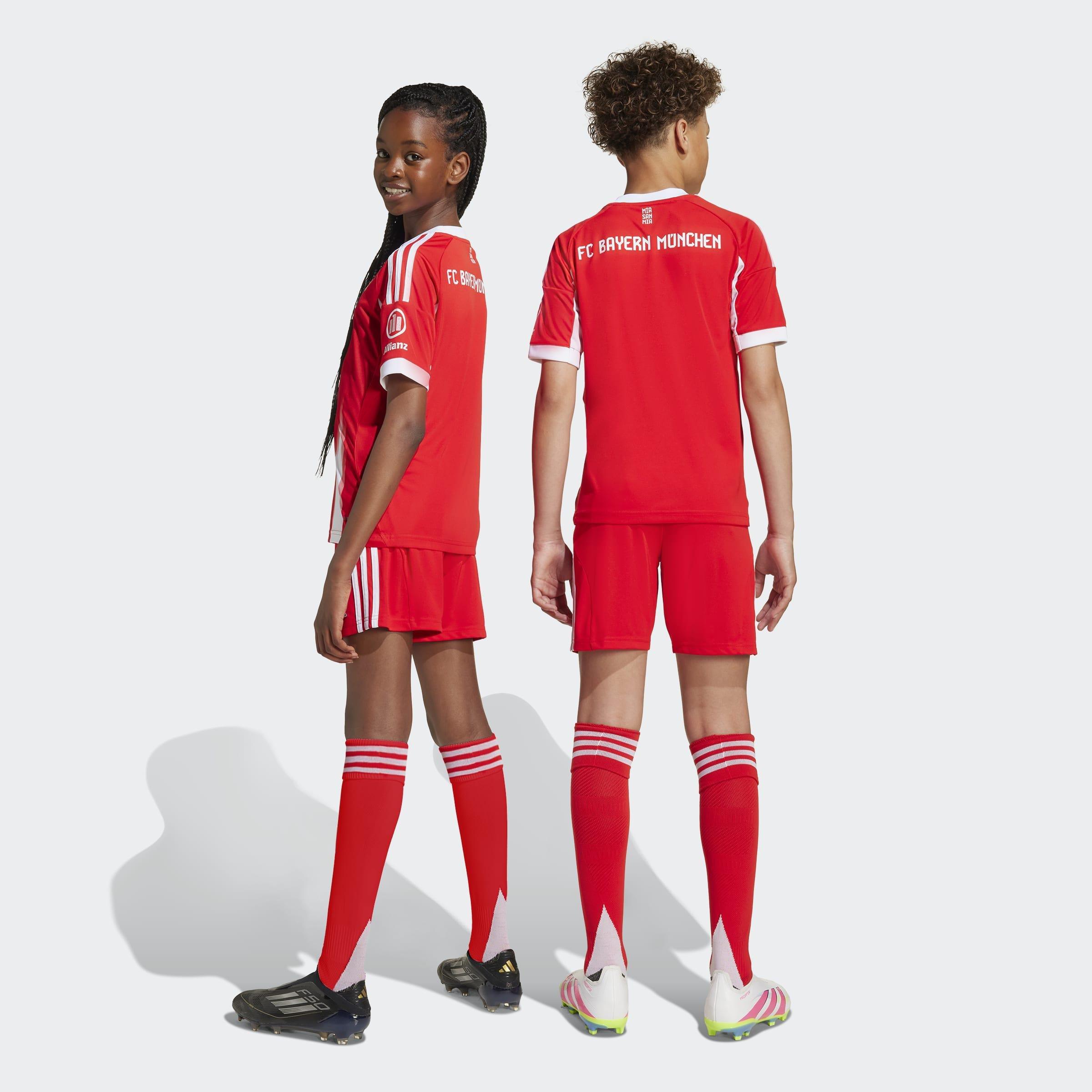 Kids Unisex FC Bayern 25/26 Home Shorts, Red, , large image number 2