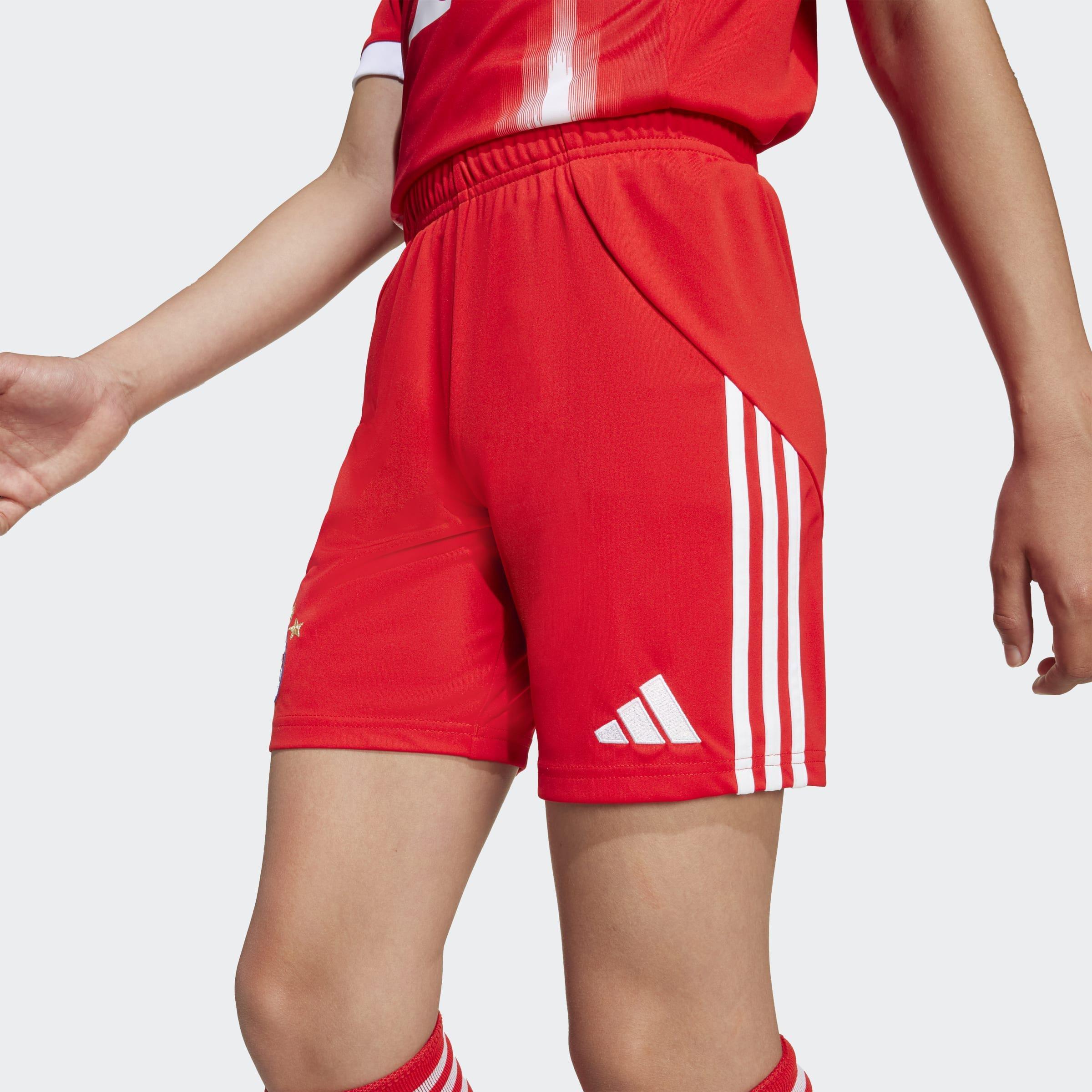 Kids Unisex FC Bayern 25/26 Home Shorts, Red, , large image number 3