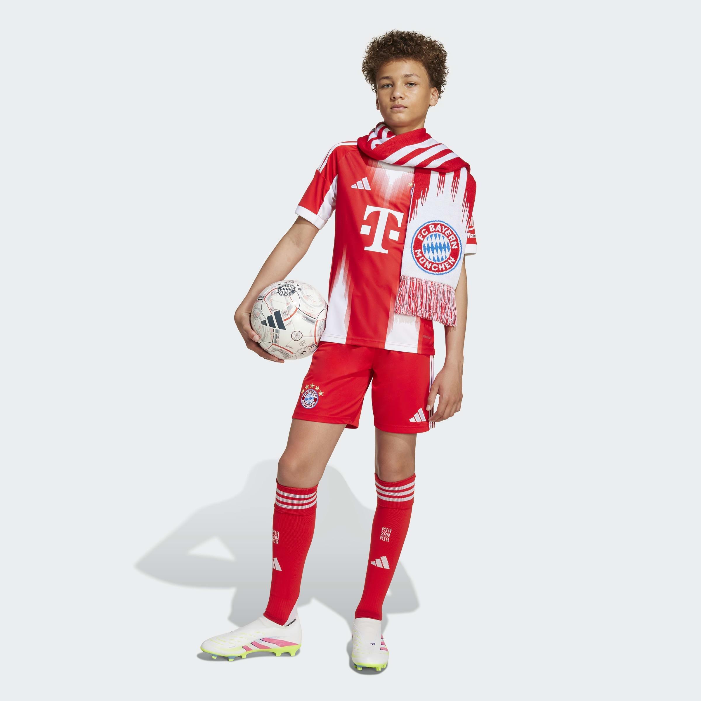 Kids Unisex FC Bayern 25/26 Home Shorts, Red, , large image number 6