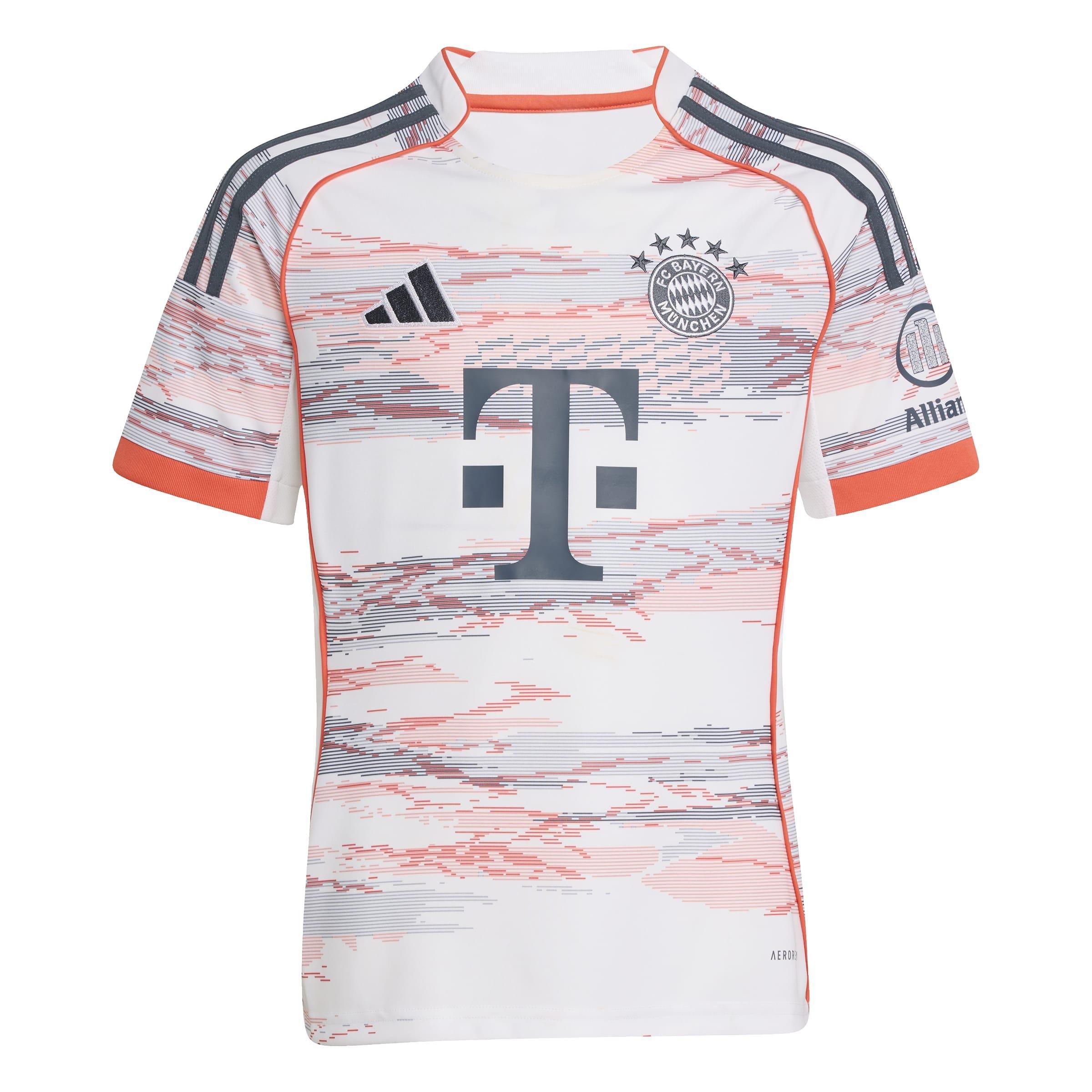 Kids Unisex FC Bayern 25/26 Away Jersey, White, A701_ONE, large image number 0