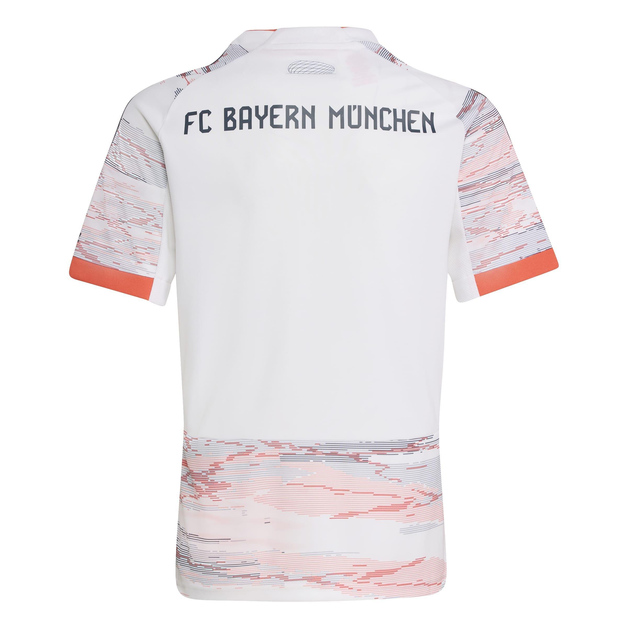 Kids Unisex FC Bayern 25/26 Away Jersey, White, A701_ONE, large image number 2