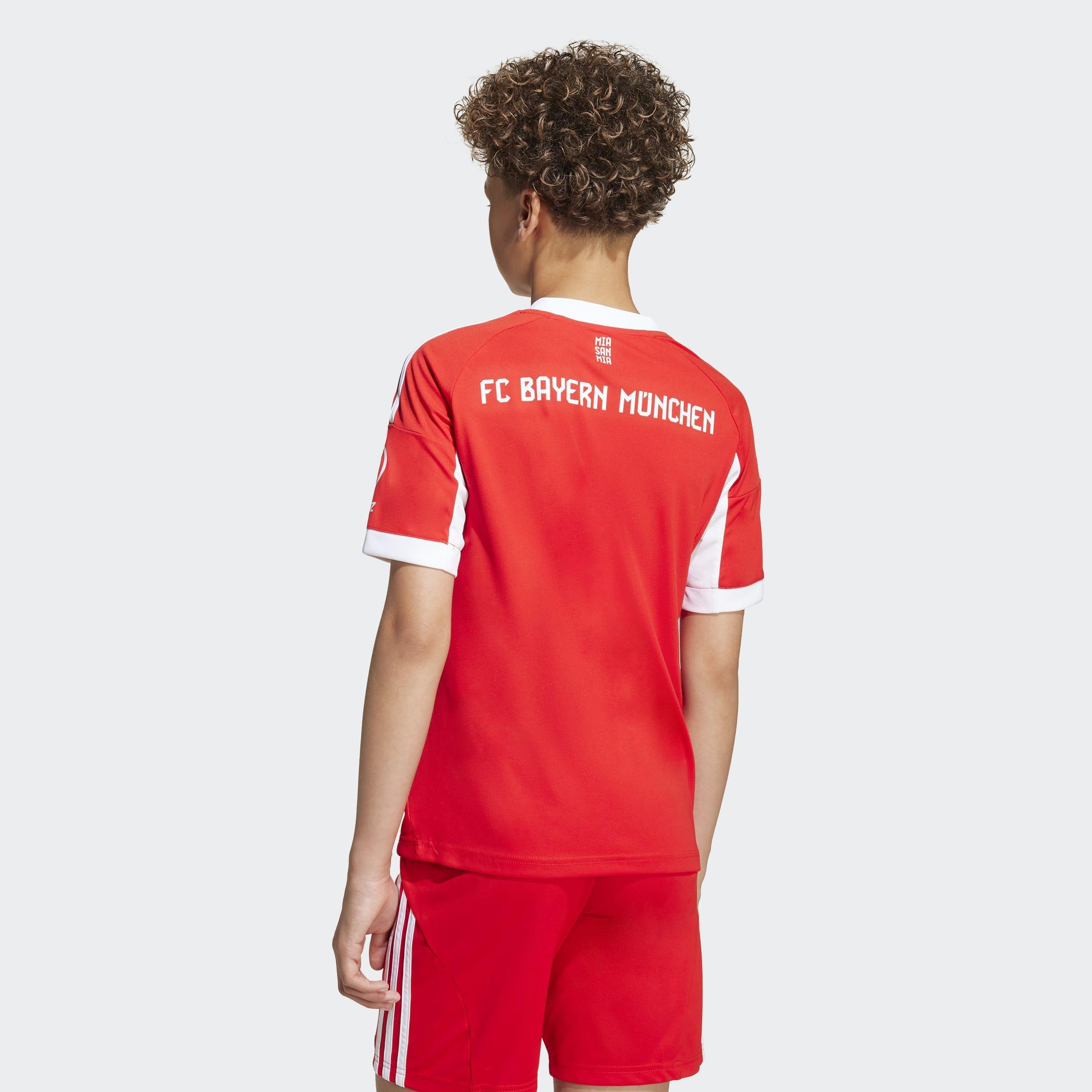 Kids Unisex FC Bayern 25/26 Home Jersey, Red, A701_ONE, large image number 1