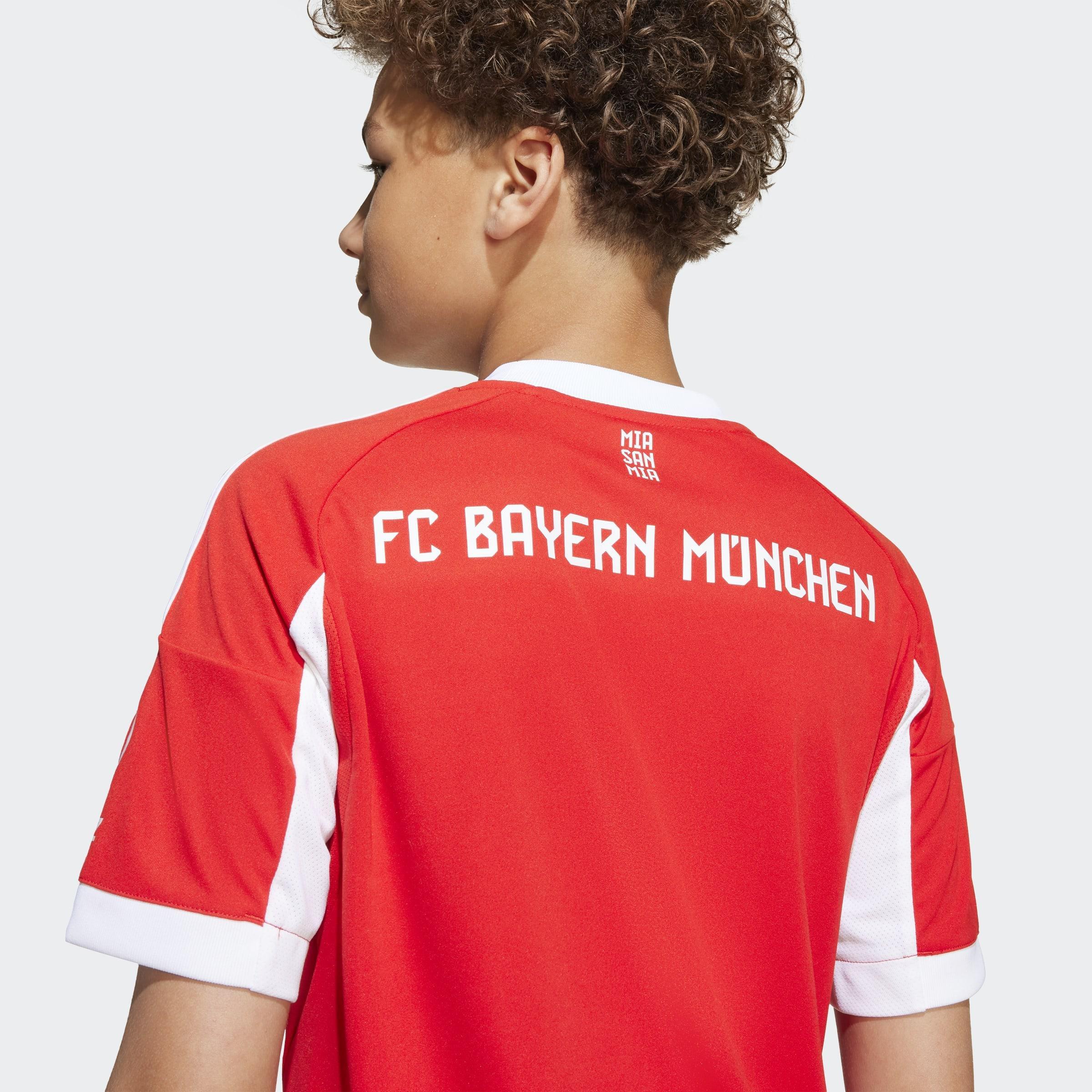 Kids Unisex FC Bayern 25/26 Home Jersey, Red, A701_ONE, large image number 4