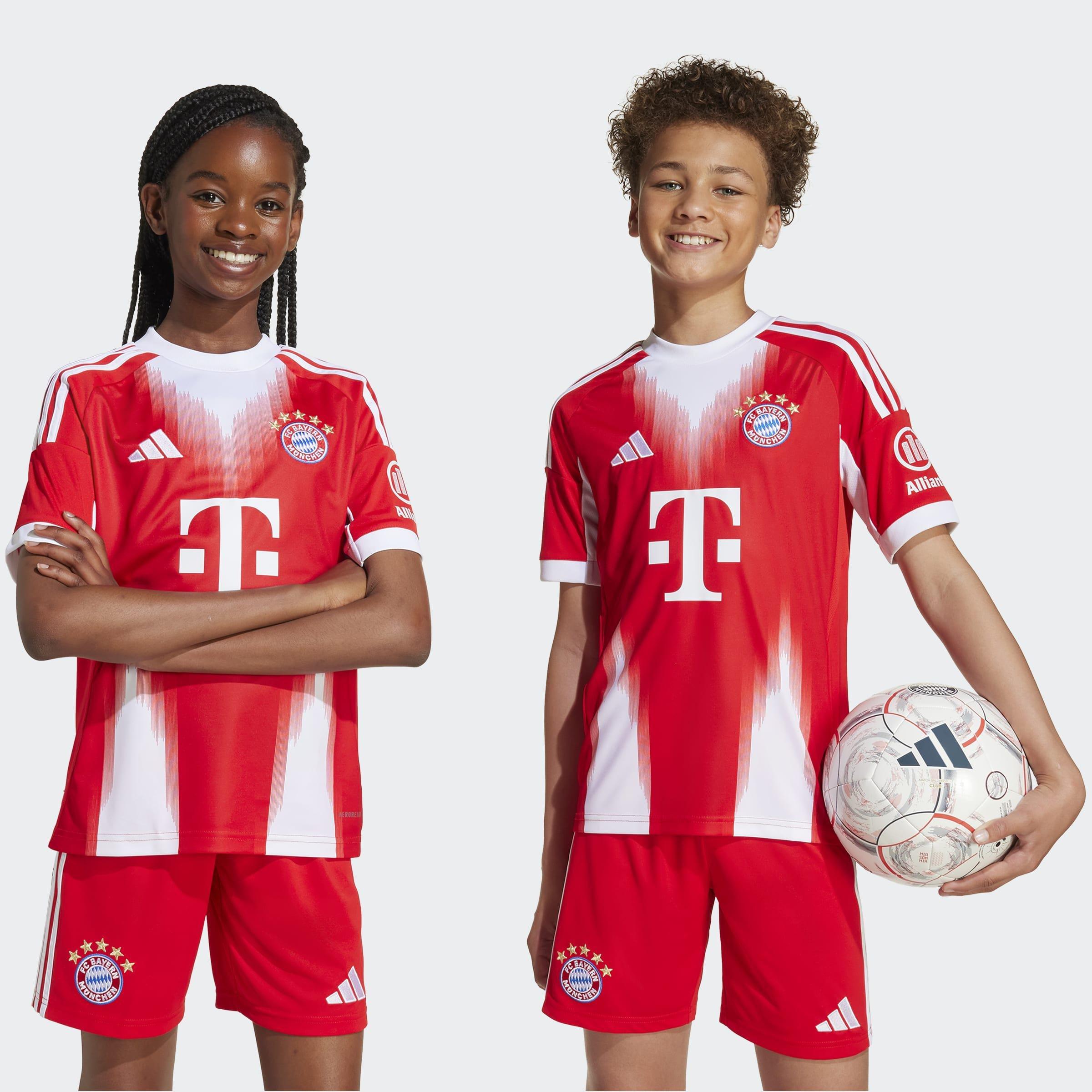 Kids Unisex FC Bayern 25/26 Home Jersey, Red, A701_ONE, large image number 6