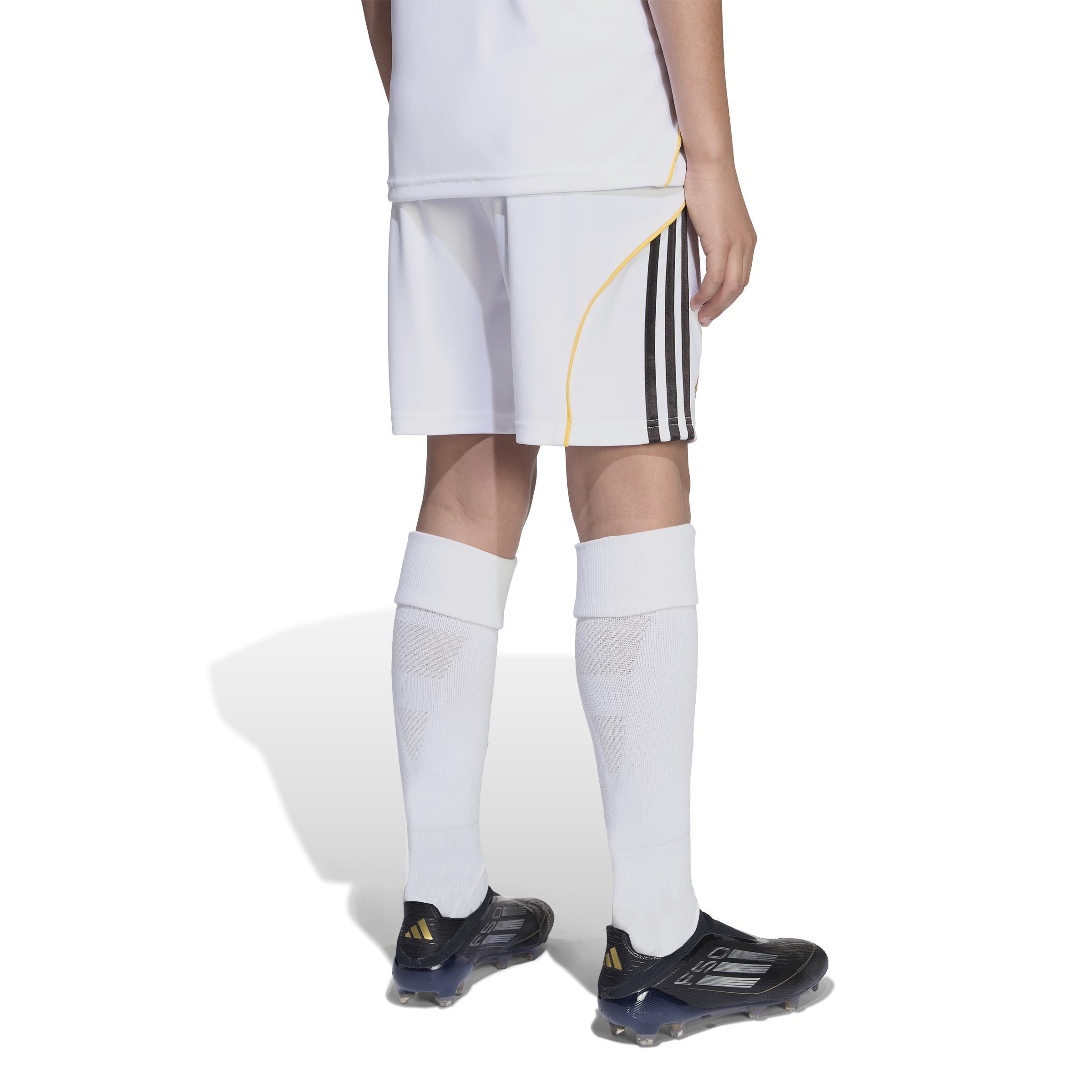 Kids Unisex Real Madrid 25/26 Home Shorts, White, , large image number 2