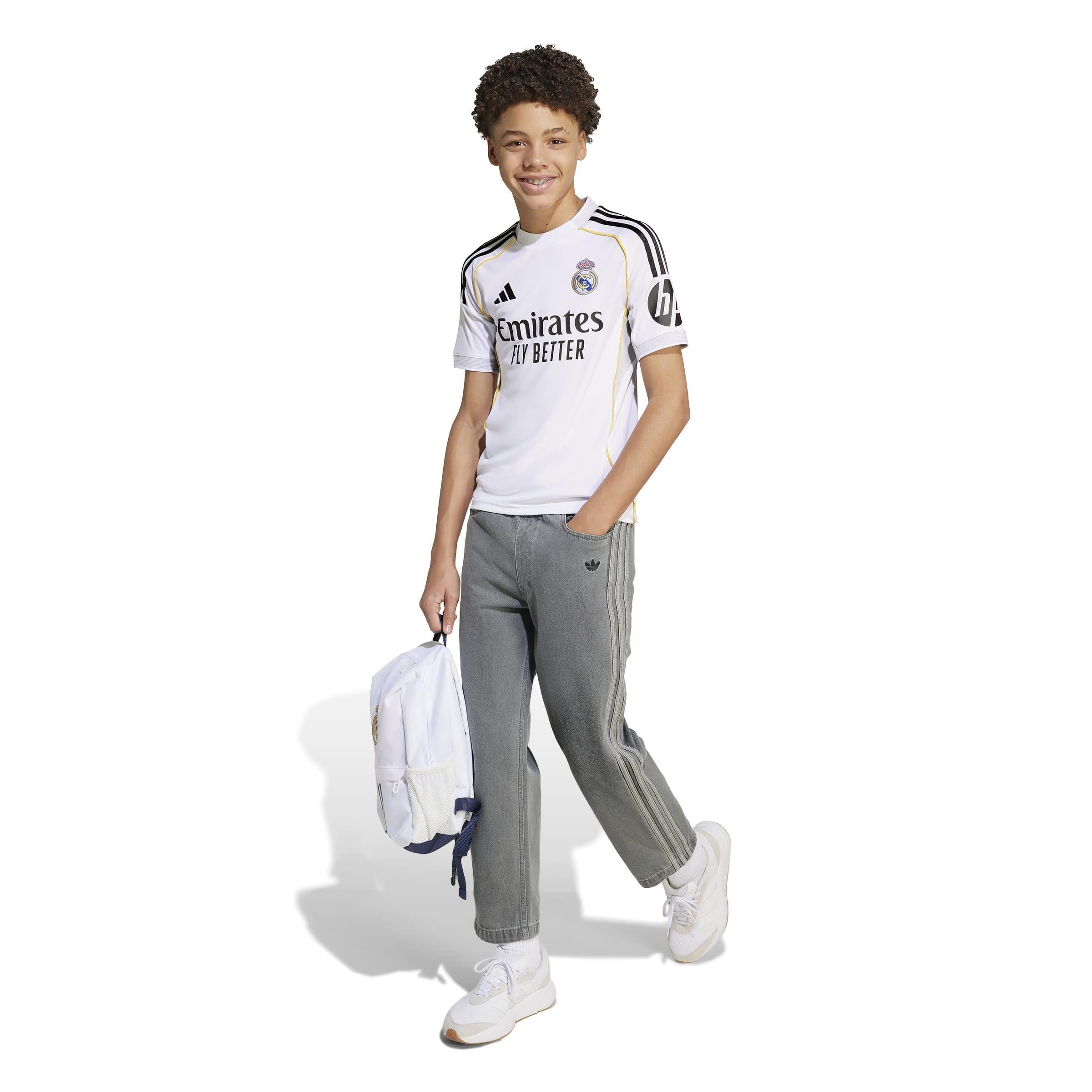 Kids Unisex Real Madrid 25/26 Home Jersey, White, A701_ONE, large image number 13