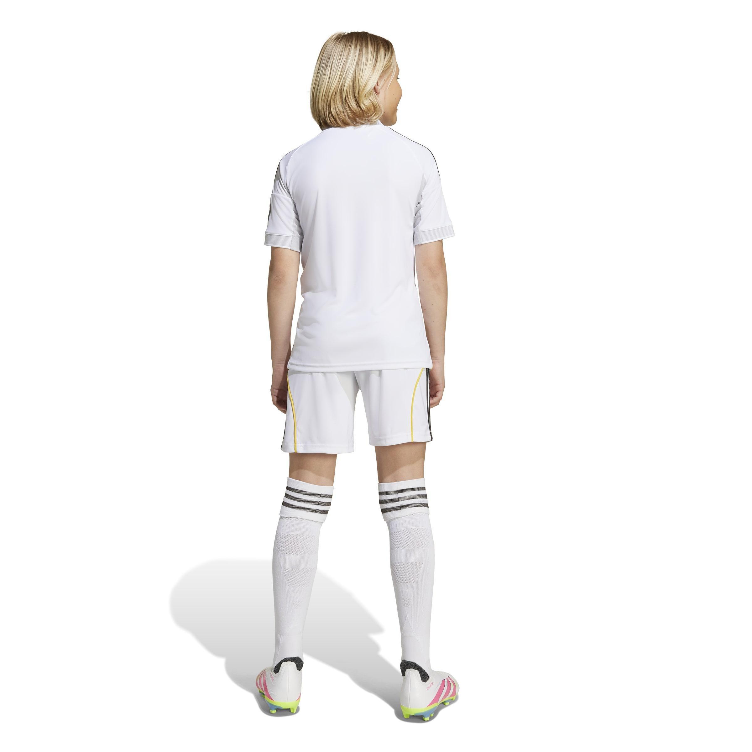 Kids Unisex Real Madrid 25/26 Home Youth Kit, White, A701_ONE, medium