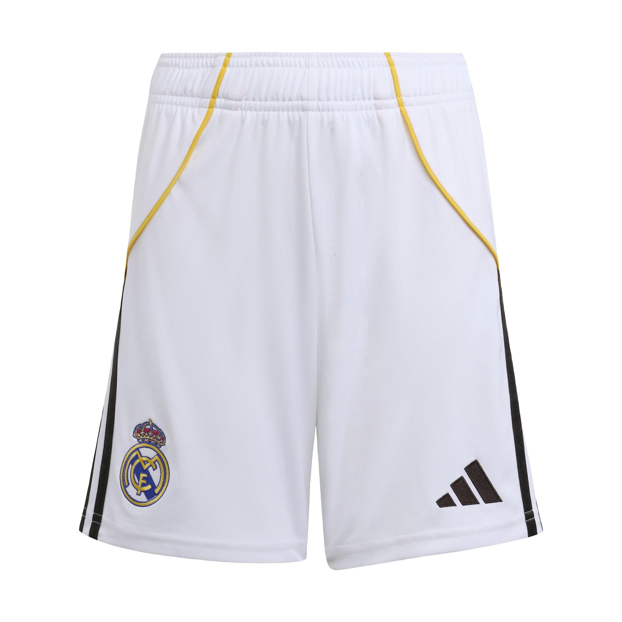 Kids Unisex Real Madrid 25/26 Home Youth Kit, White, A701_ONE, medium