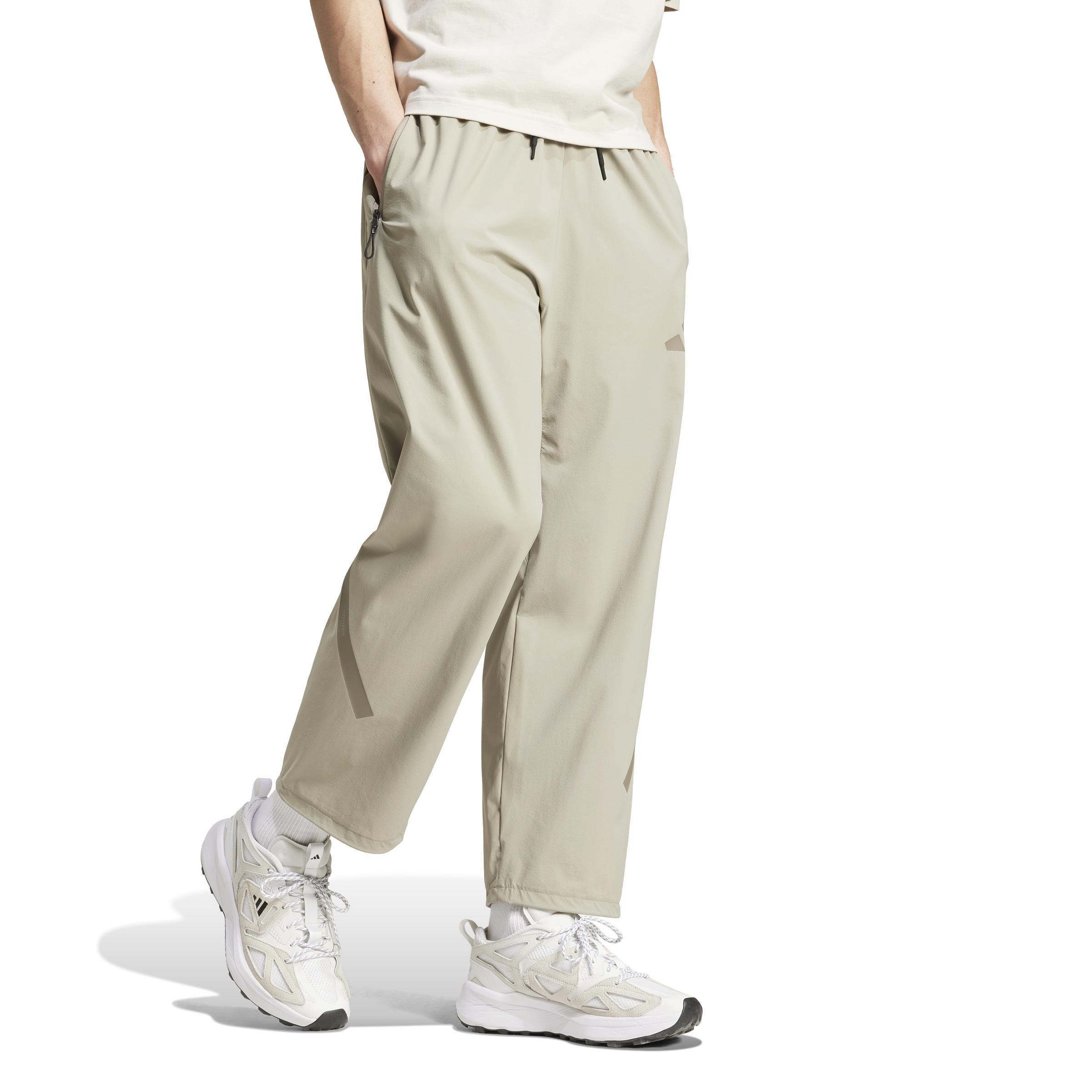 adidas Z.N.E. Woven Joggers, Beige, A701_ONE, large image number 13