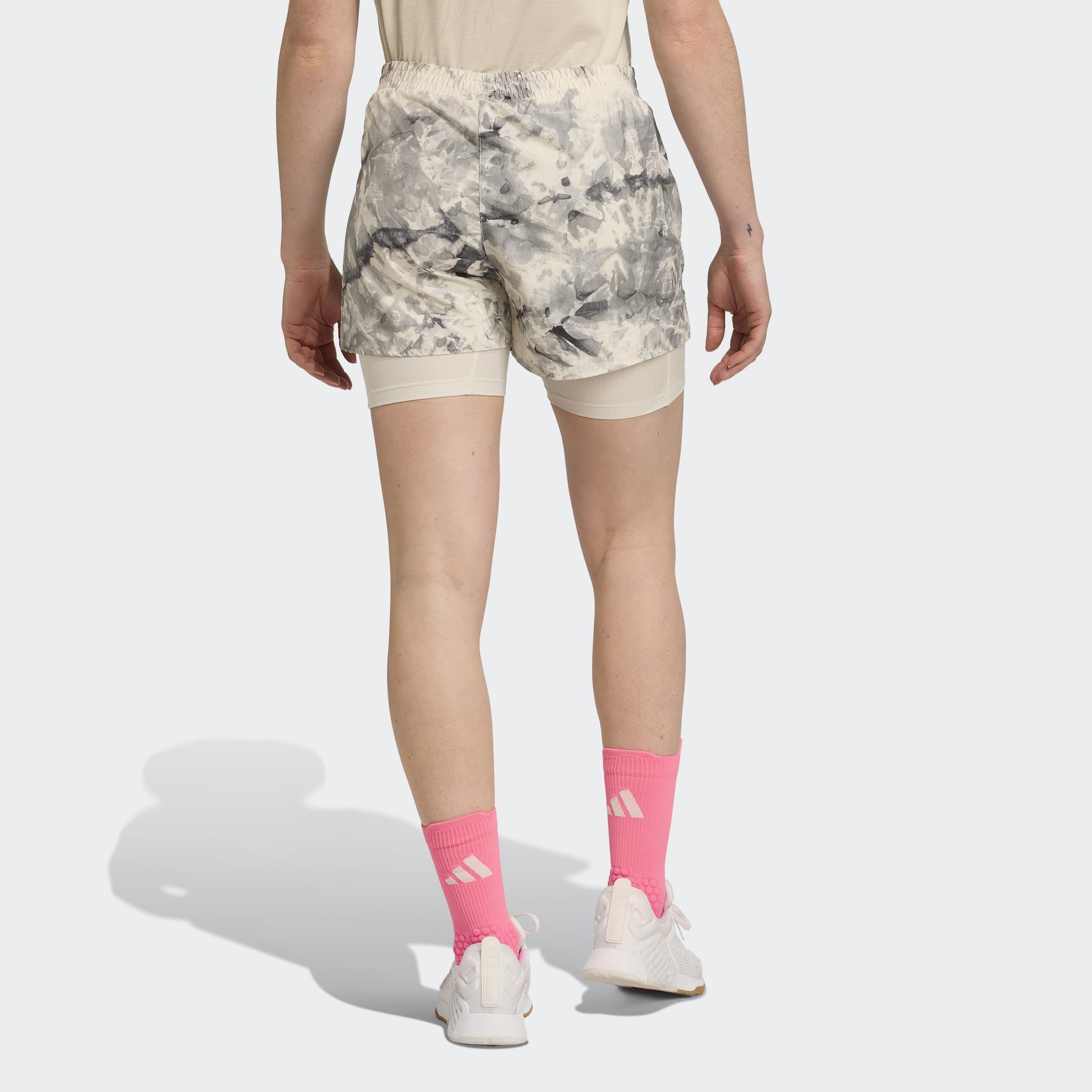 Own The Run Spray Dye 2-In-1 Short, Grey, A701_ONE, large image number 1