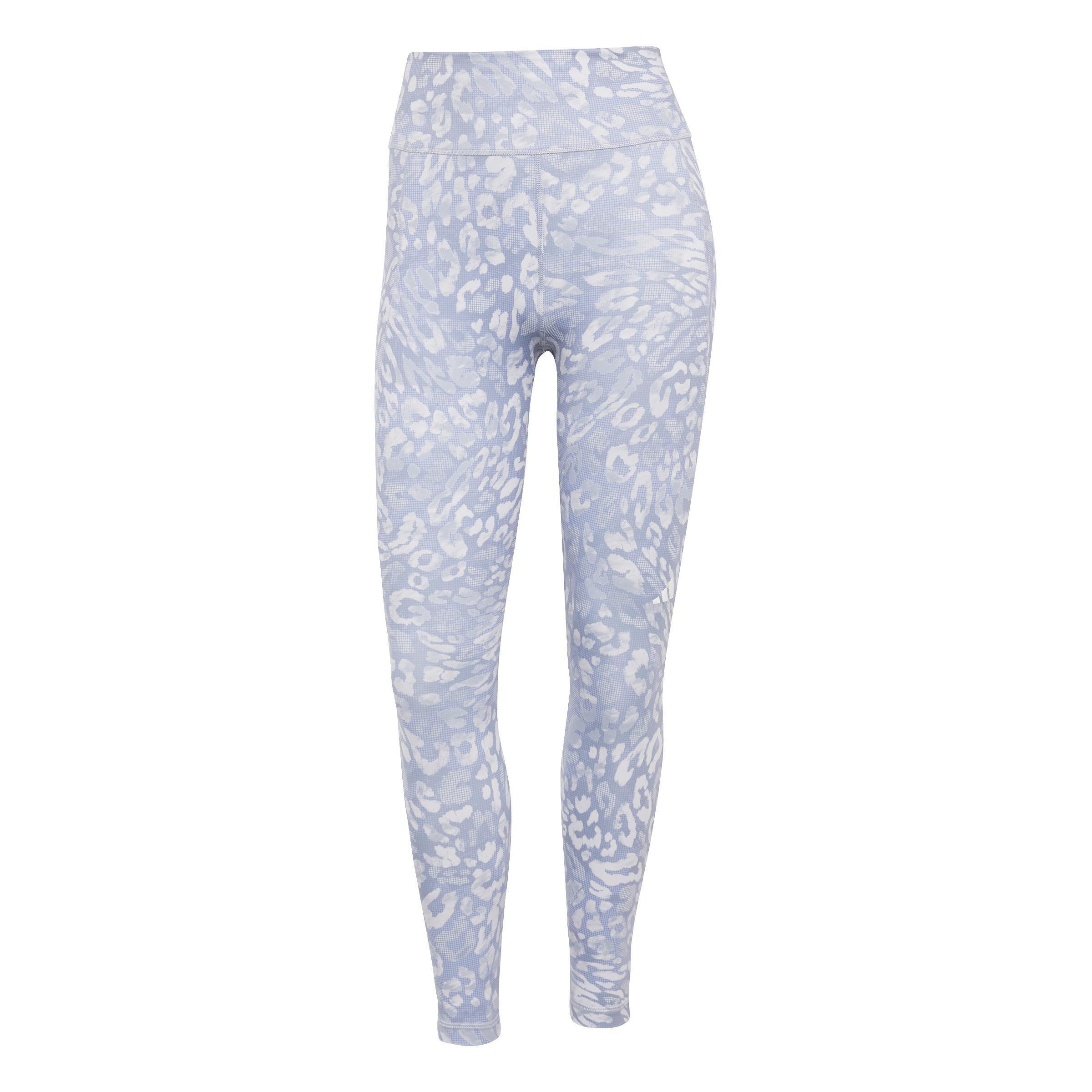 Own the Run Print 7/8 Leggings, Grey, A701_ONE, large image number 0