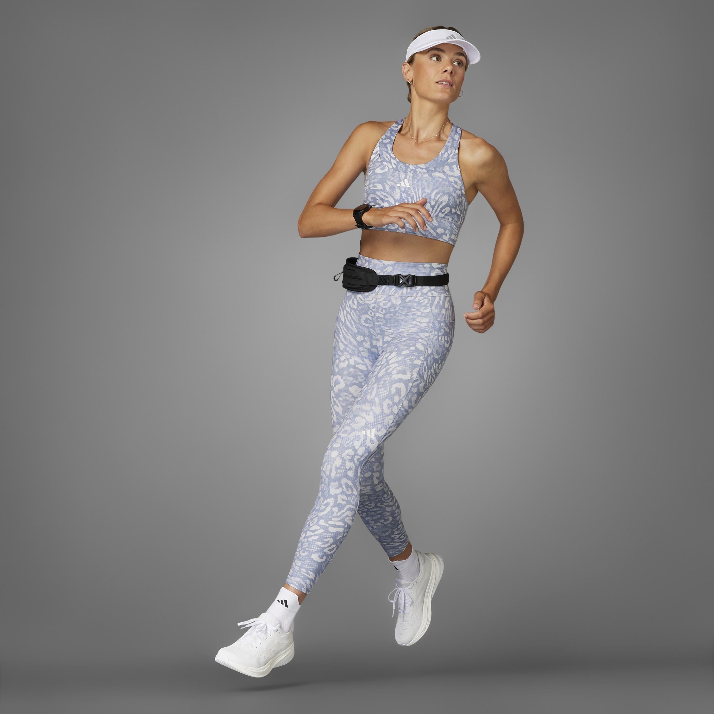 Own the Run Print 7/8 Leggings, Grey, A701_ONE, large image number 9