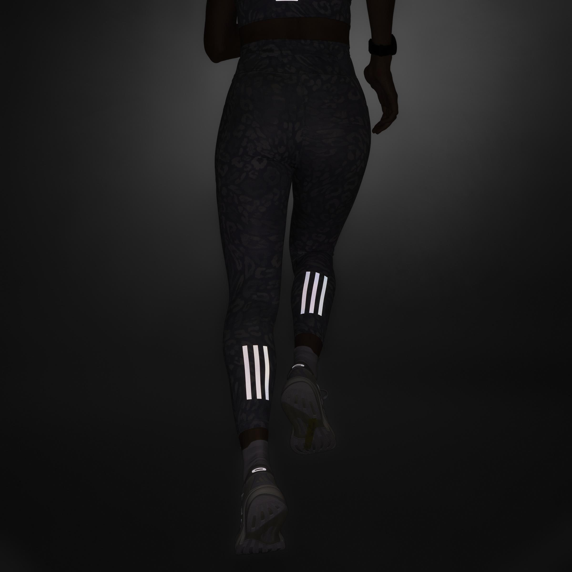 Own the Run Print 7/8 Leggings, Grey, , large image number 11
