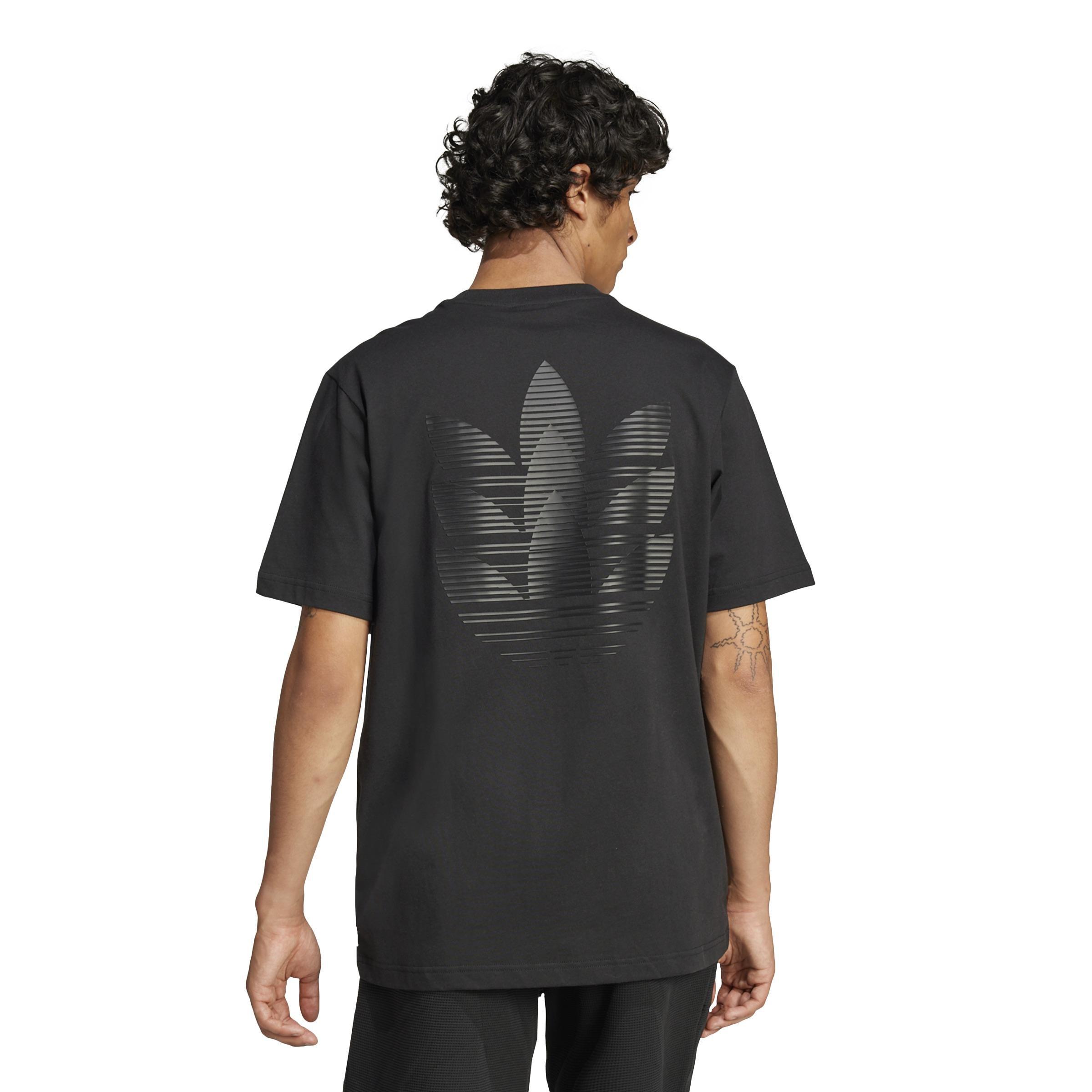 Trefoil Series T-Shirt, Black, A701_ONE, large image number 1