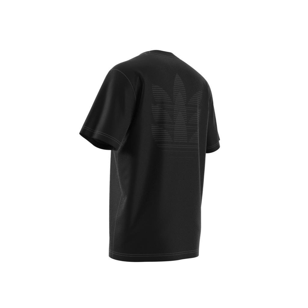 Trefoil Series T-Shirt, Black, A701_ONE, large image number 4