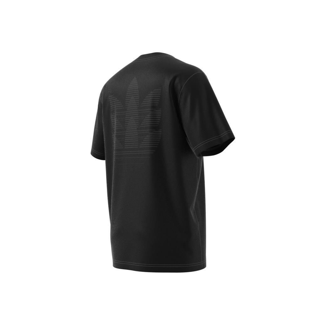 Trefoil Series T-Shirt, Black, A701_ONE, large image number 11