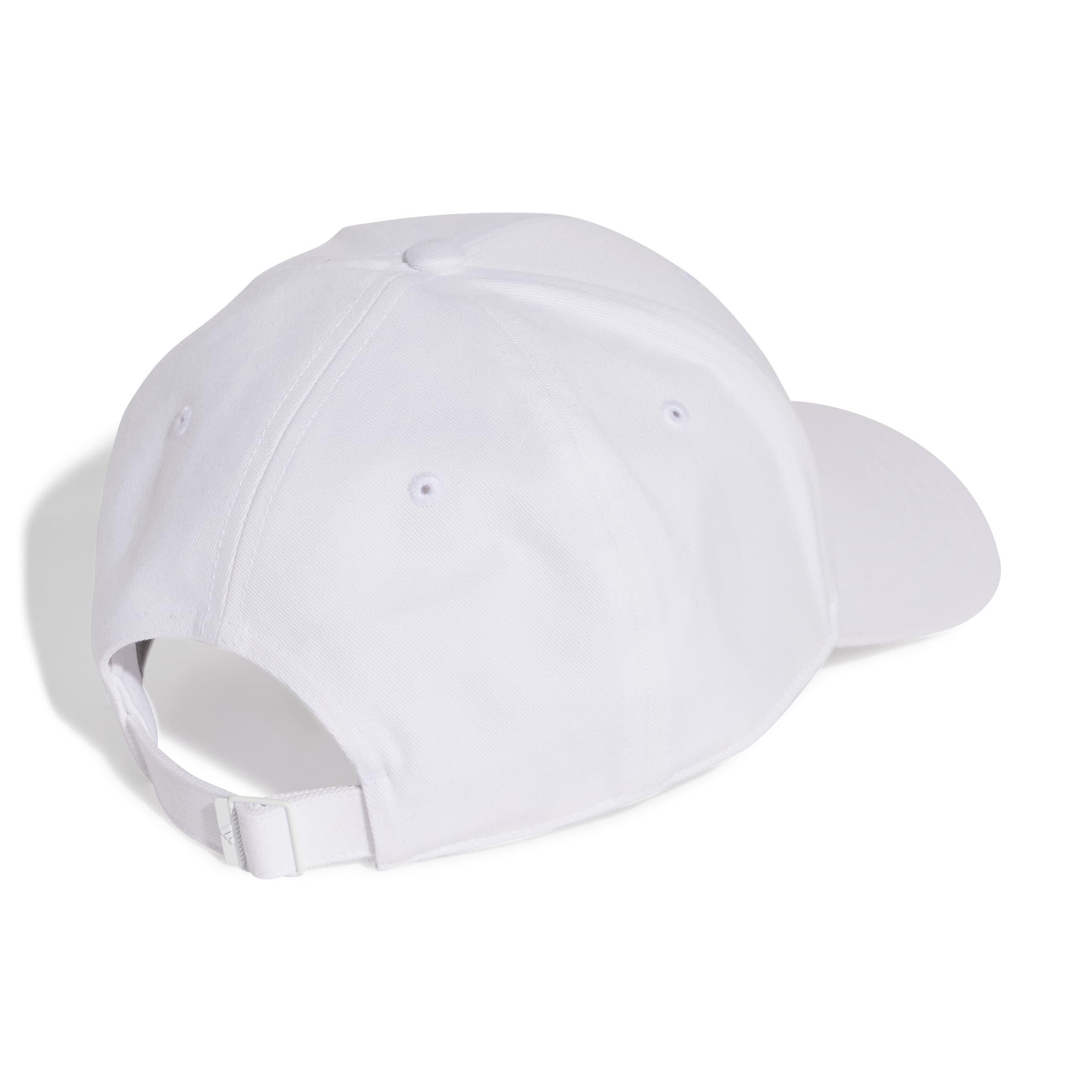 Unisex New Logo Baseball Cap, White, A701_ONE, large image number 1