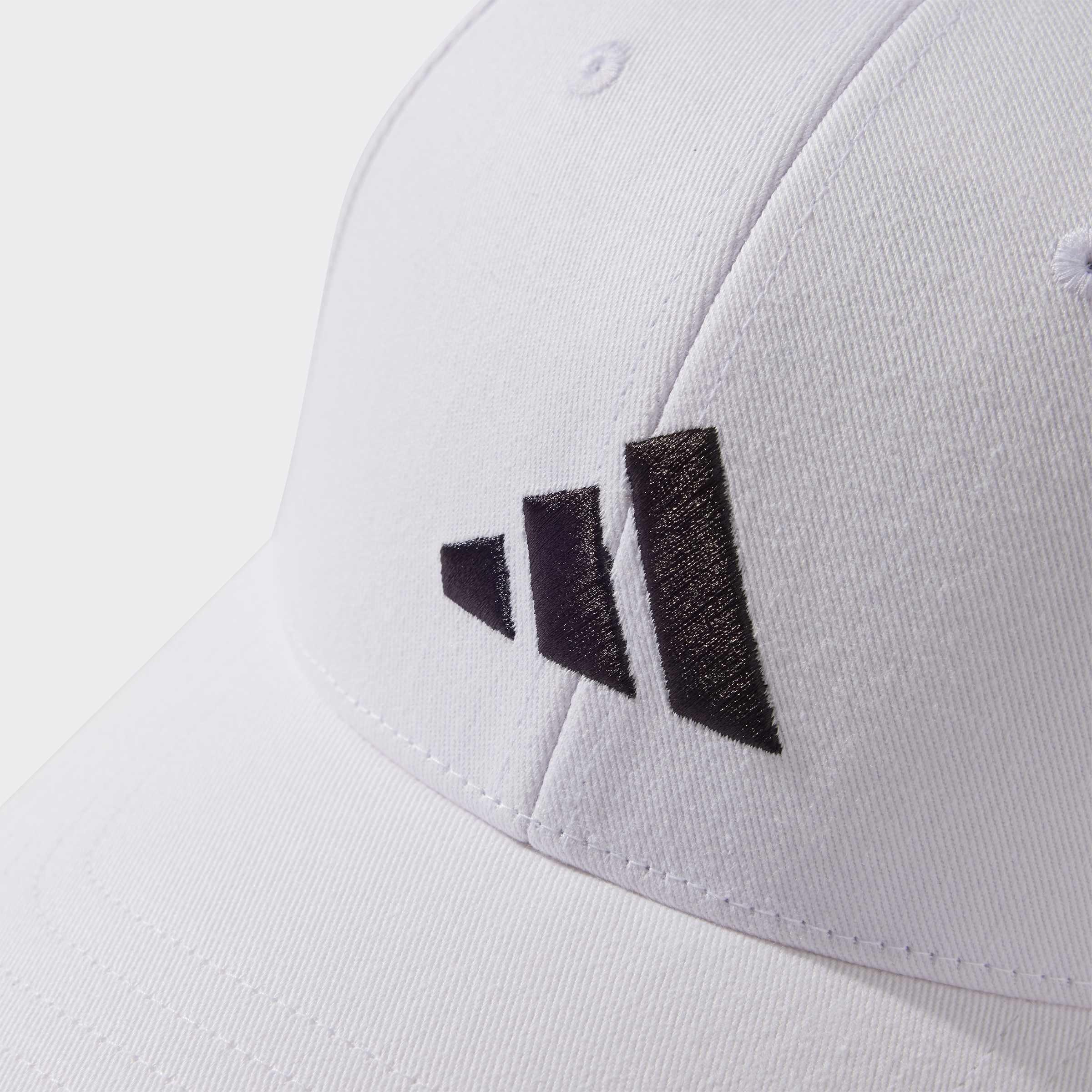 Unisex New Logo Baseball Cap, White, A701_ONE, large image number 4