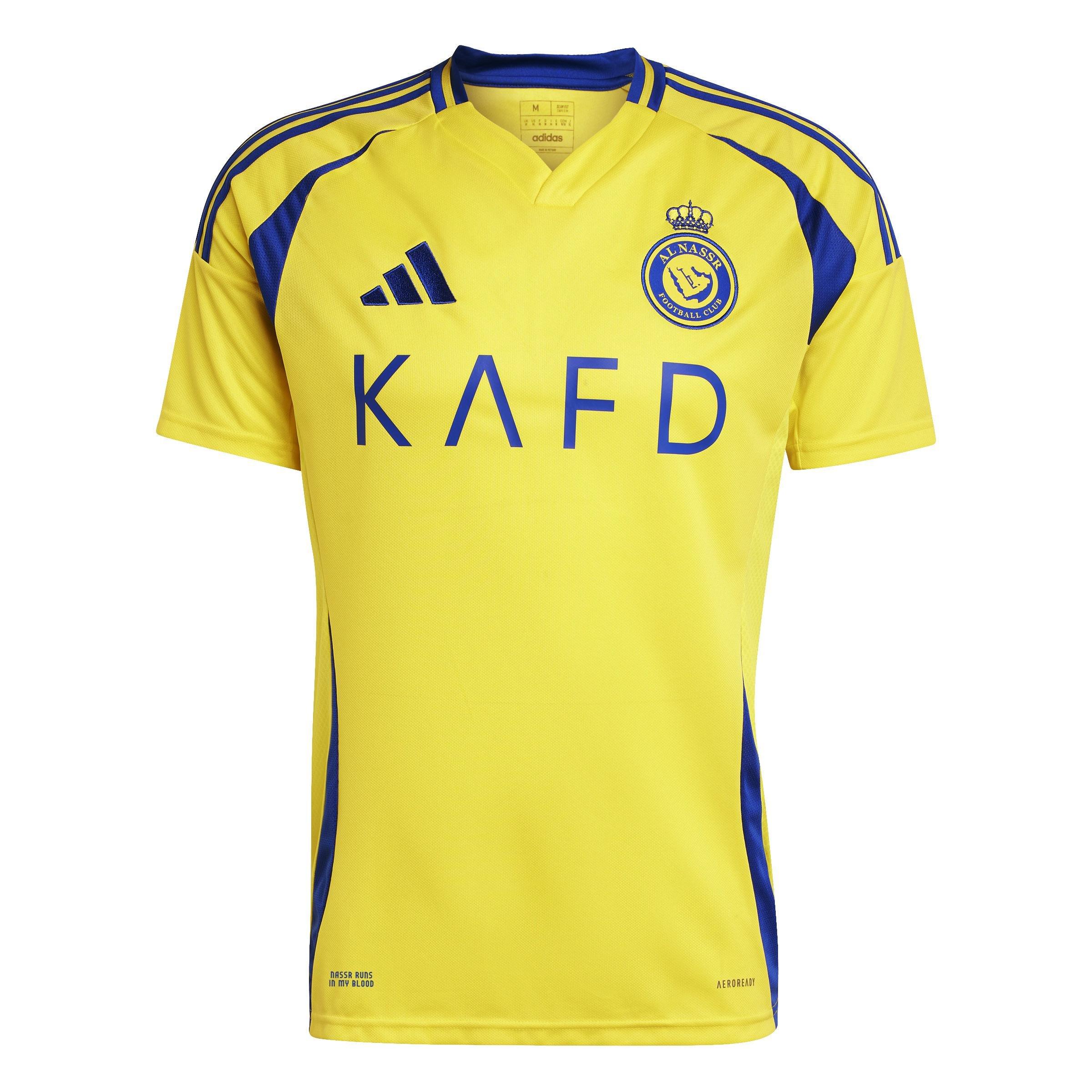 Al Nassr Fc 24/25 Home Jersey N&N, Yellow, A701_ONE, large image number 0