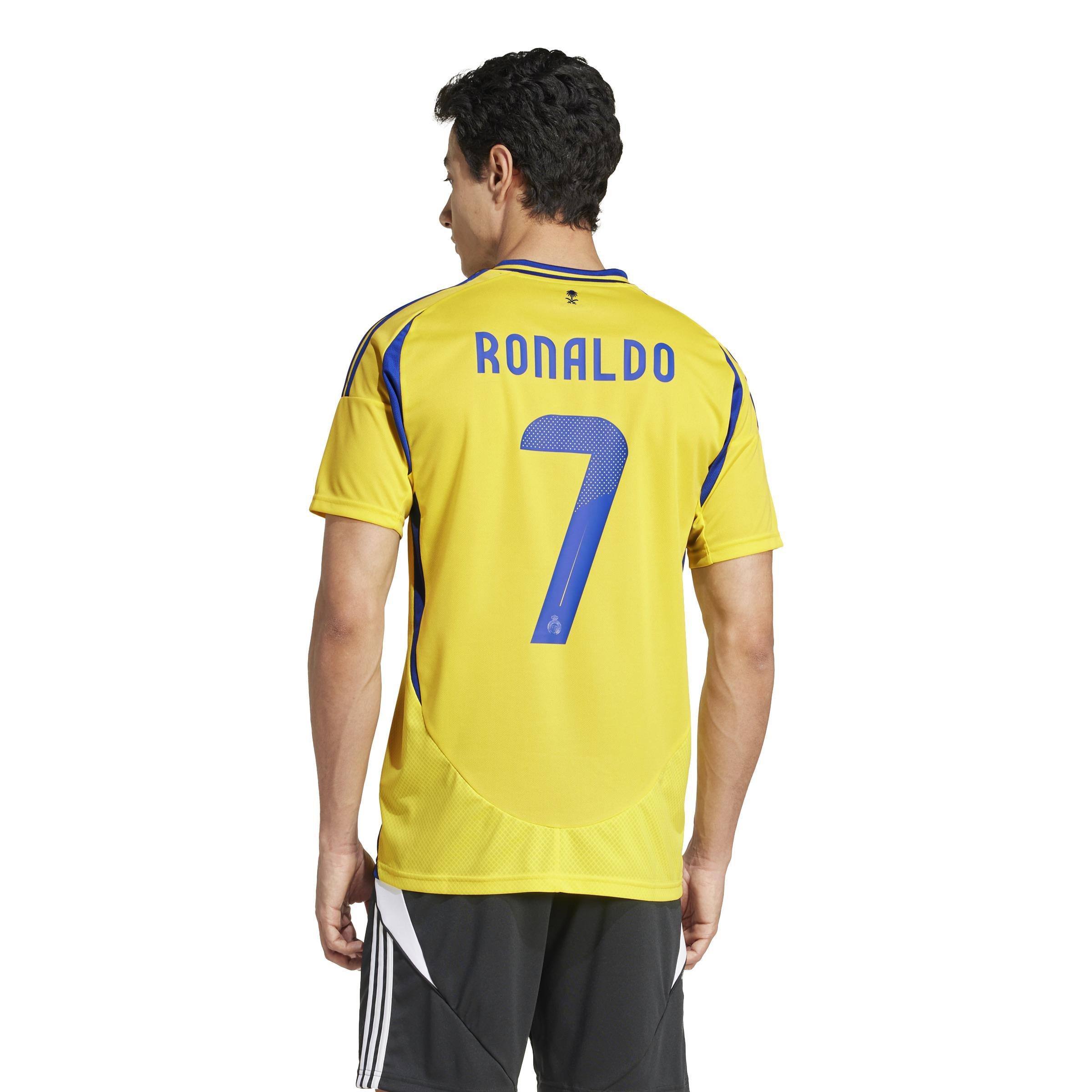 Al Nassr Fc 24/25 Home Jersey N&N, Yellow, A701_ONE, large image number 3