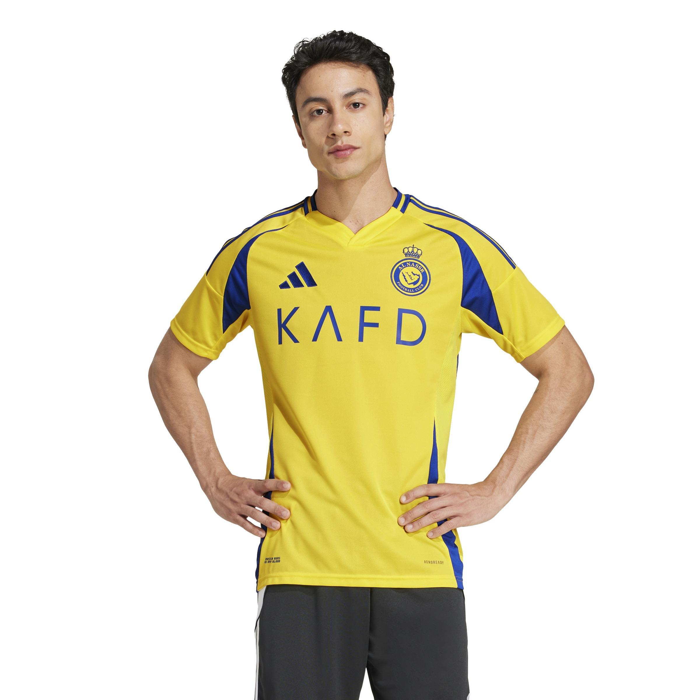 Al Nassr Fc 24/25 Home Jersey N&N, Yellow, A701_ONE, large image number 8