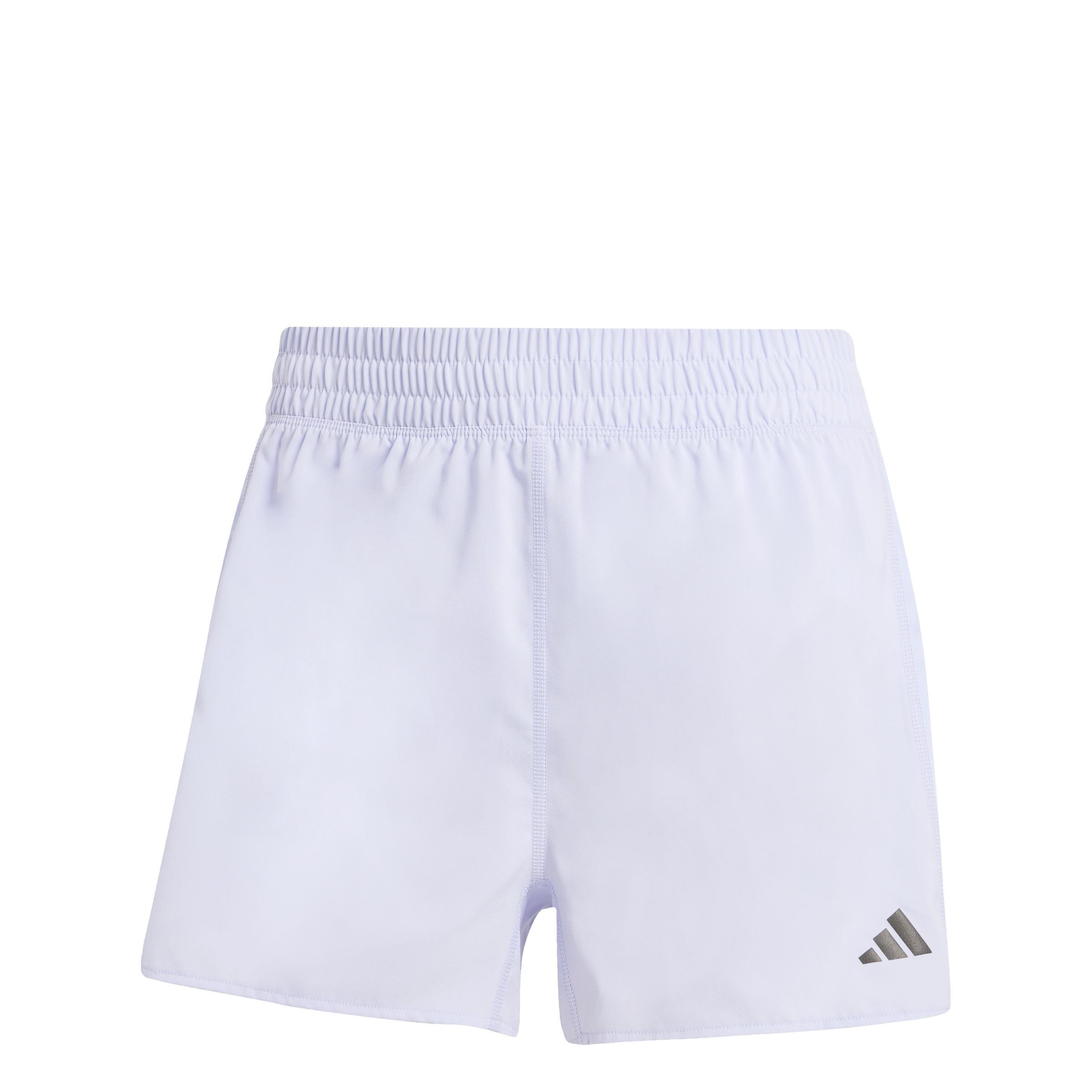 Own the Run CLIMACOOL Colorblock Shorts, Purple, , large image number 0