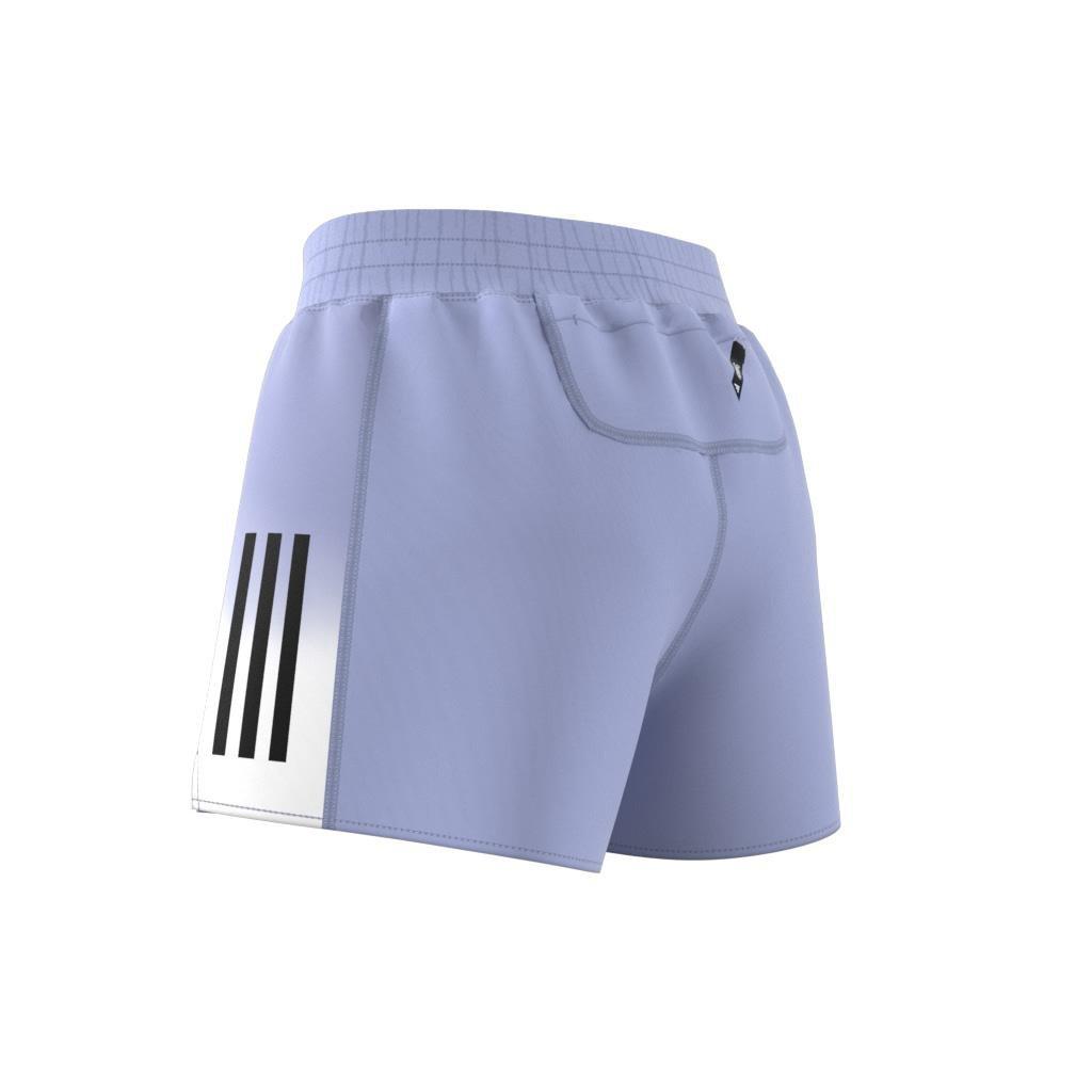 Own the Run CLIMACOOL Colorblock Shorts, Purple, , large image number 5