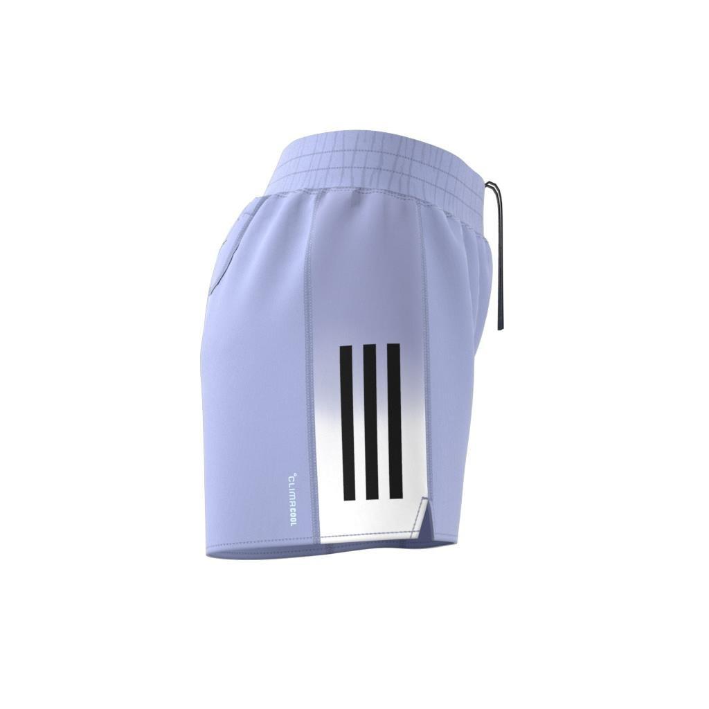 Own the Run CLIMACOOL Colorblock Shorts, Purple, , large image number 7
