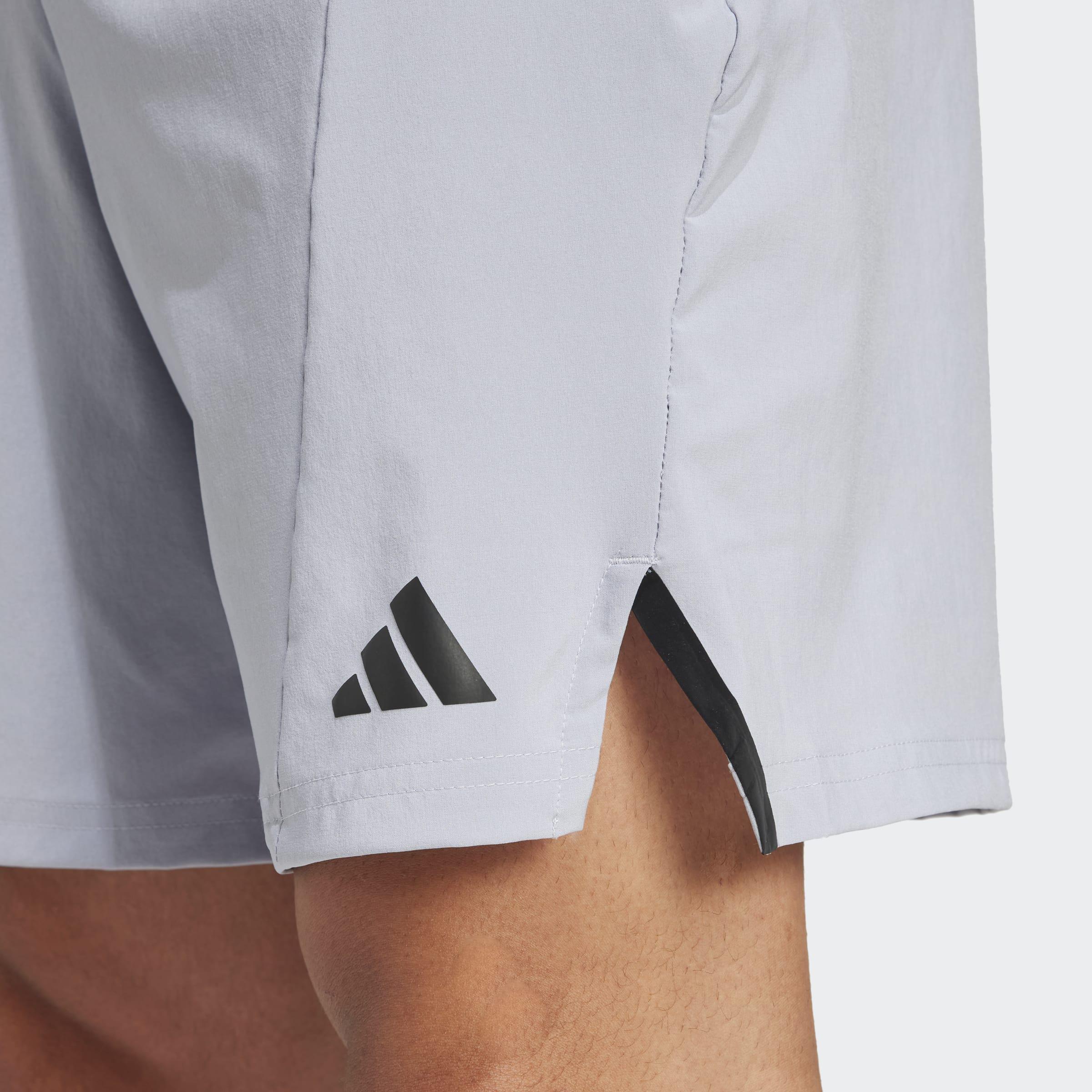 Designed for Training Workout Shorts, Grey, A701_ONE, large image number 3
