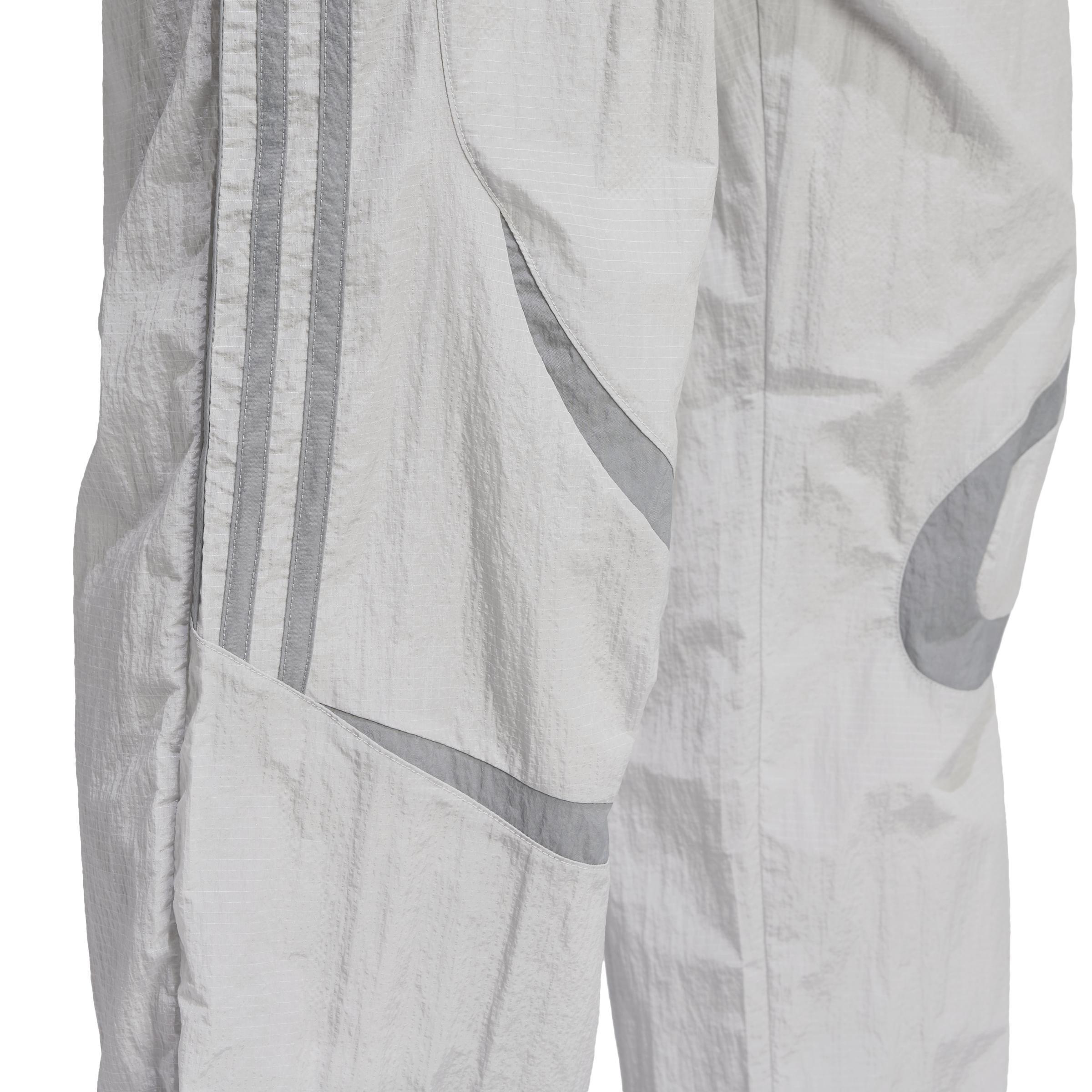 Adicolor 2000s Woven Track Tracksuit Bottoms, Grey, A701_ONE, large image number 4