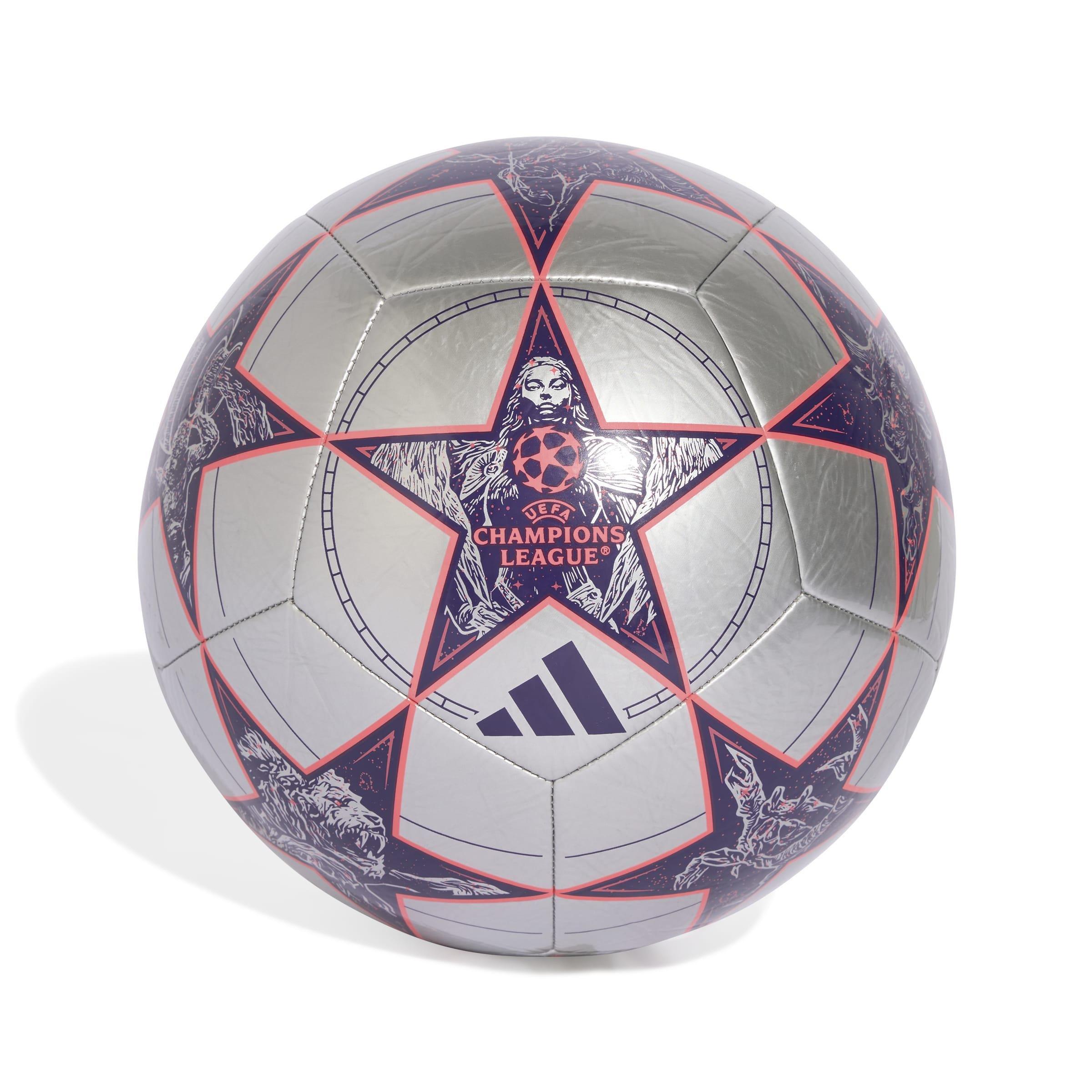 Unisex UCL Club 25/26 League Stage Ball, Grey, A701_ONE, large image number 1