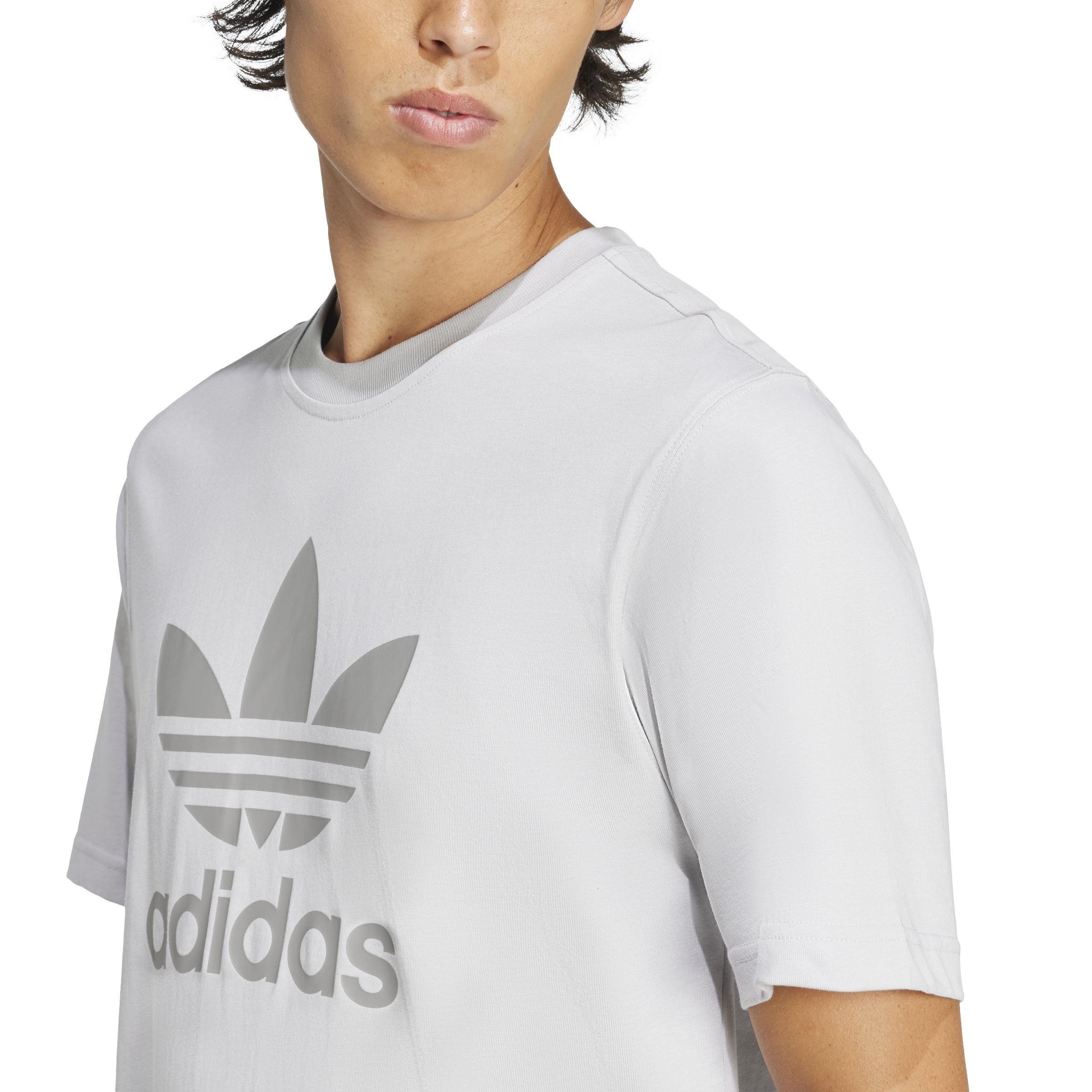 Adicolor Trefoil T-Shirt, Grey, , large image number 4