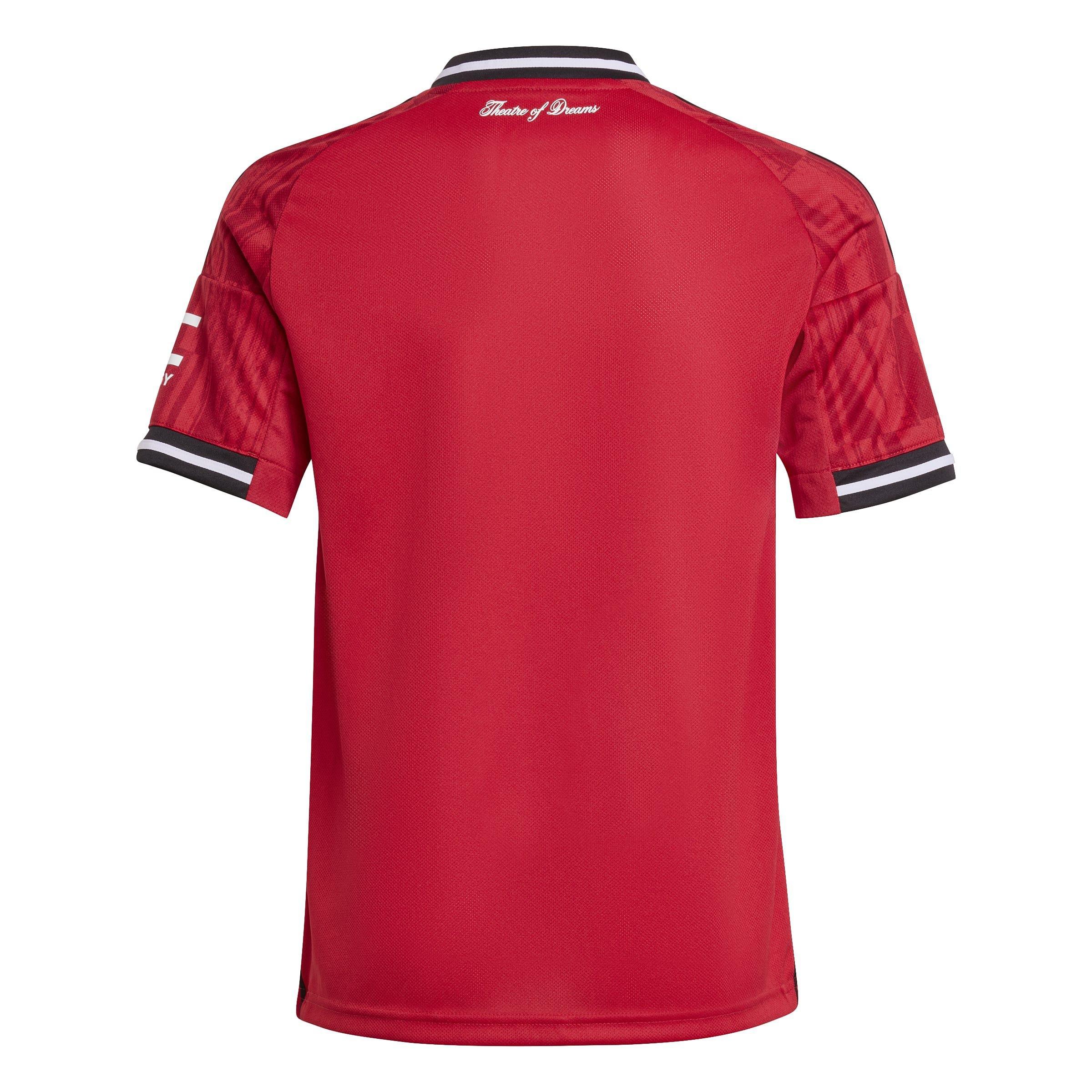Kids Unisex Manchester United 25/26 Home Jersey, Red, A701_ONE, large image number 3