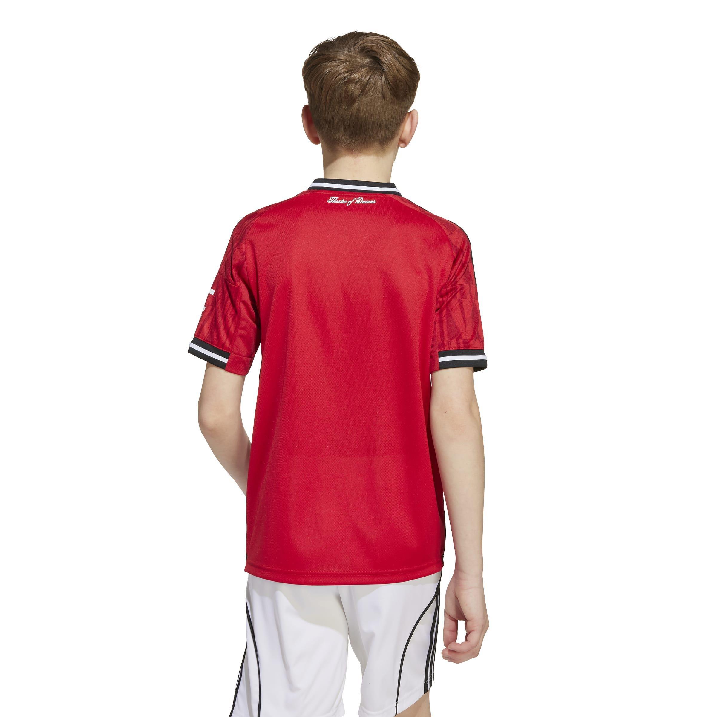 Kids Unisex Manchester United 25/26 Home Jersey, Red, A701_ONE, large image number 3