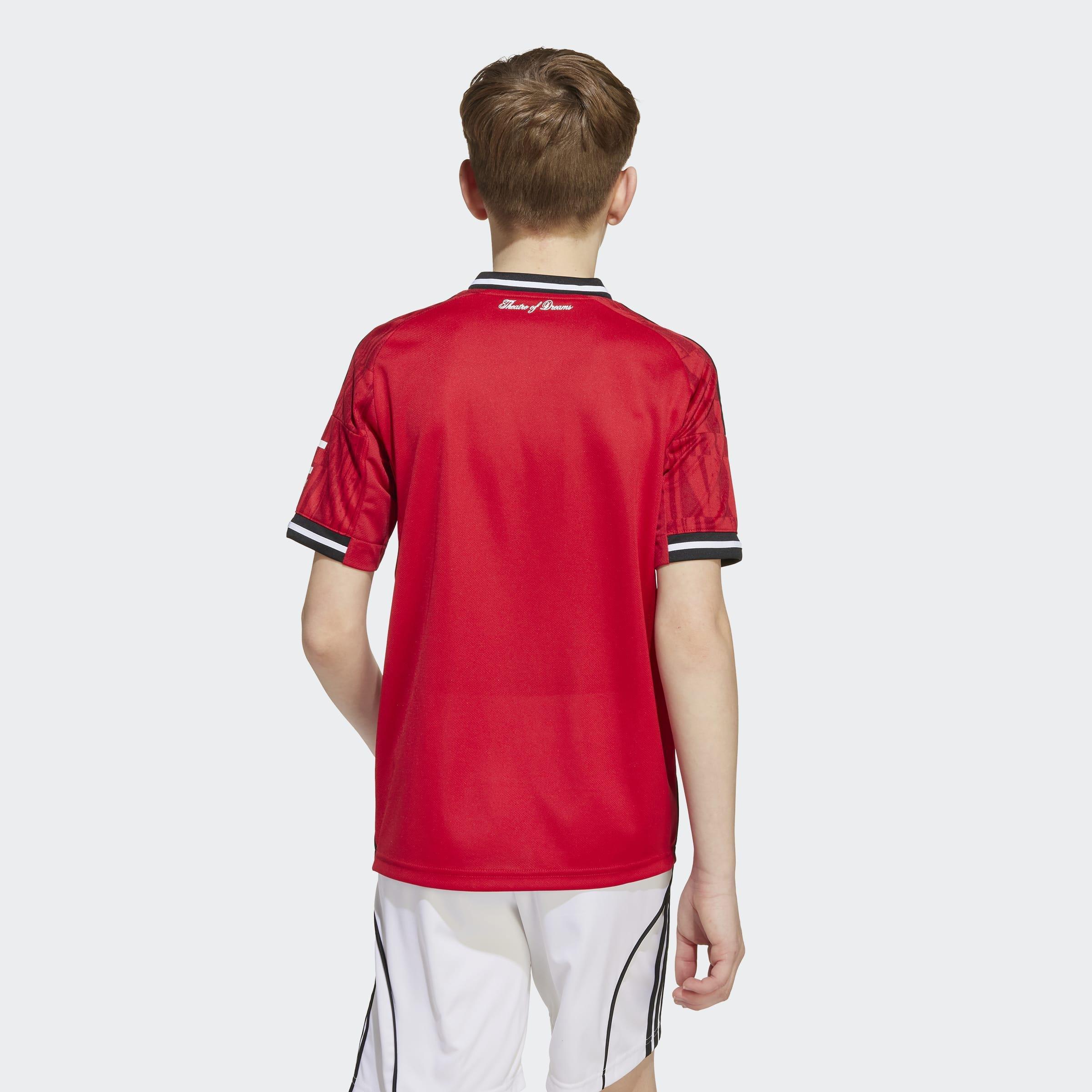 Kids Unisex Manchester United 25/26 Home Jersey, Red, A701_ONE, large image number 5