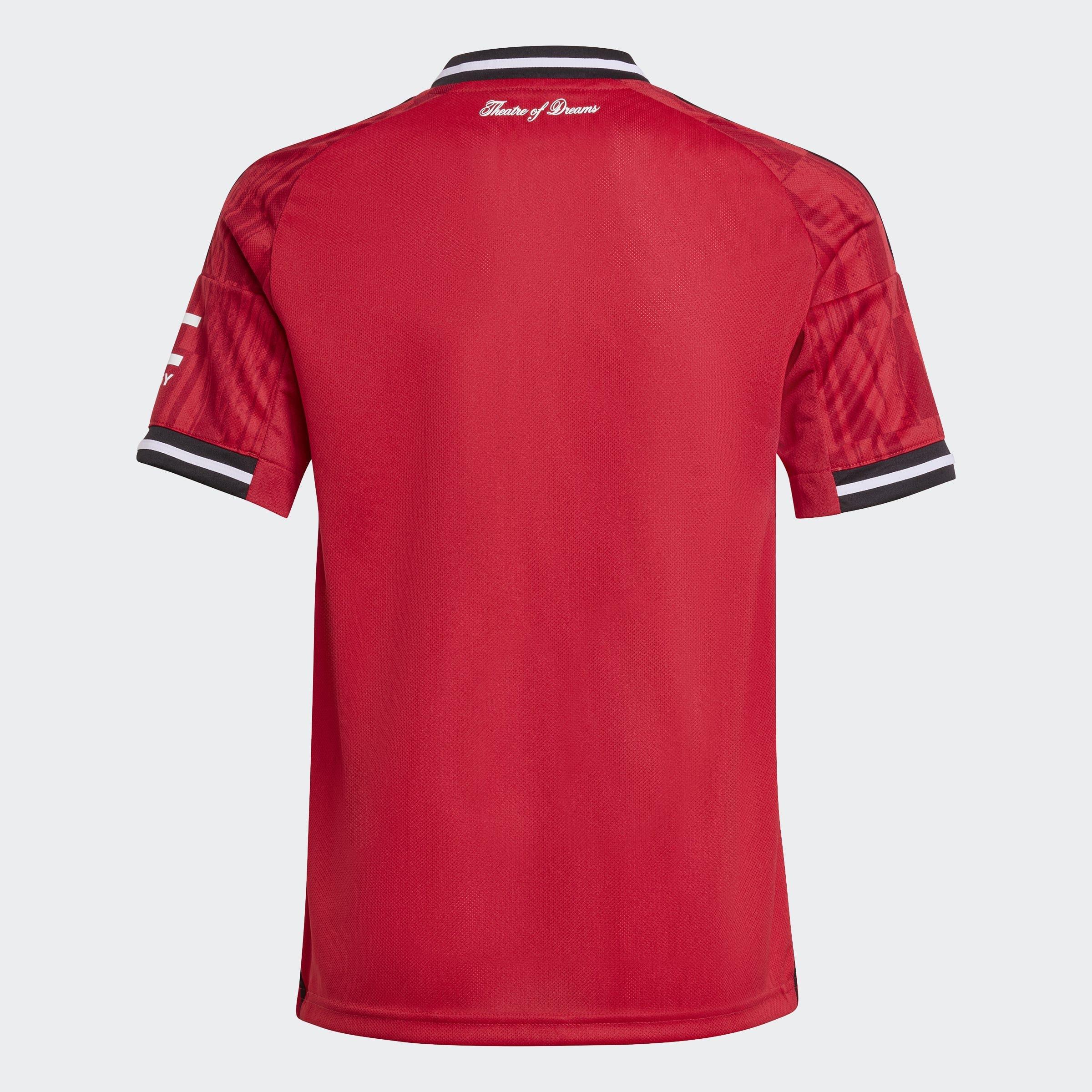 Kids Unisex Manchester United 25/26 Home Jersey, Red, A701_ONE, large image number 7