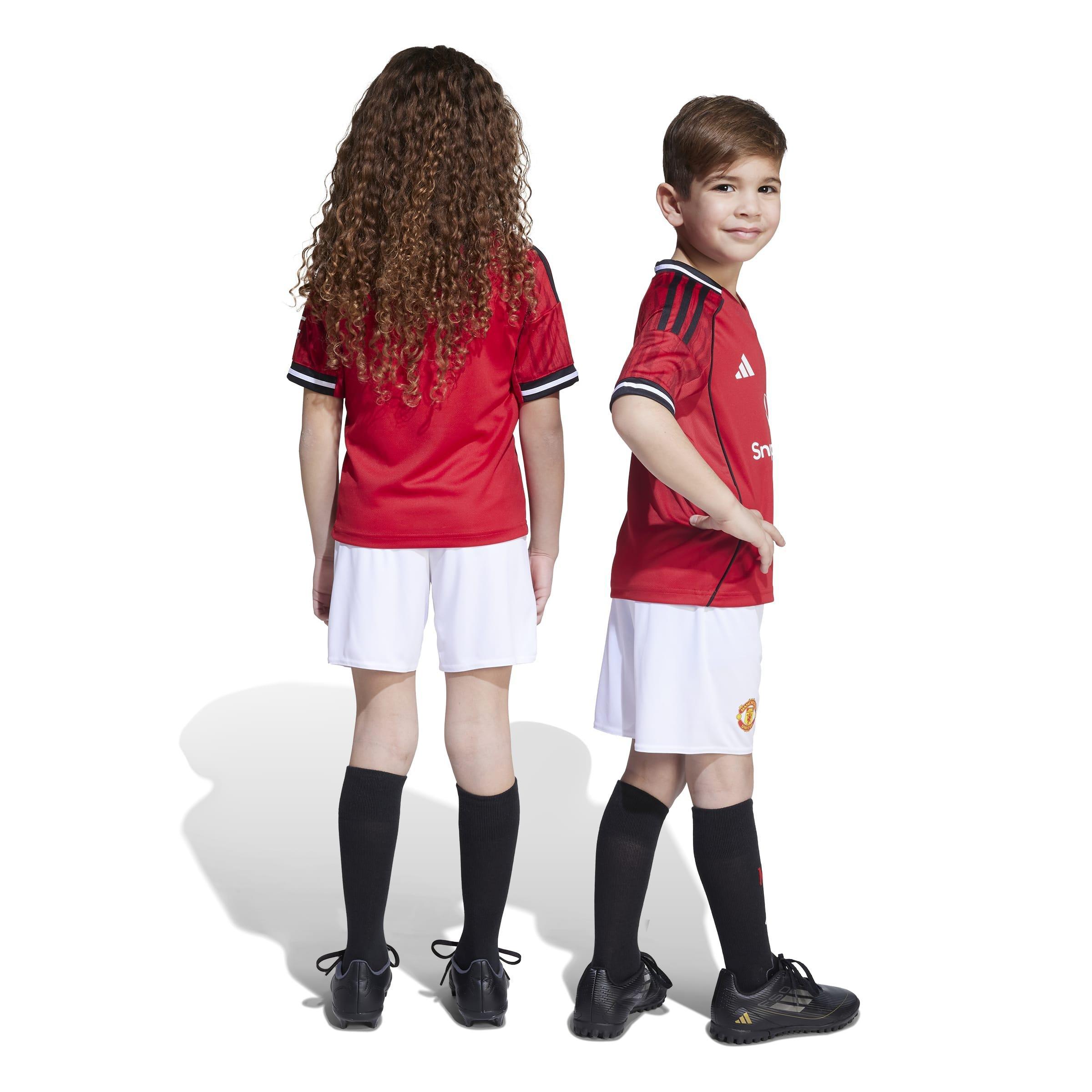 Kids Unisex Manchester United 25/26 Home Mini Kit, Red, , large image number 3