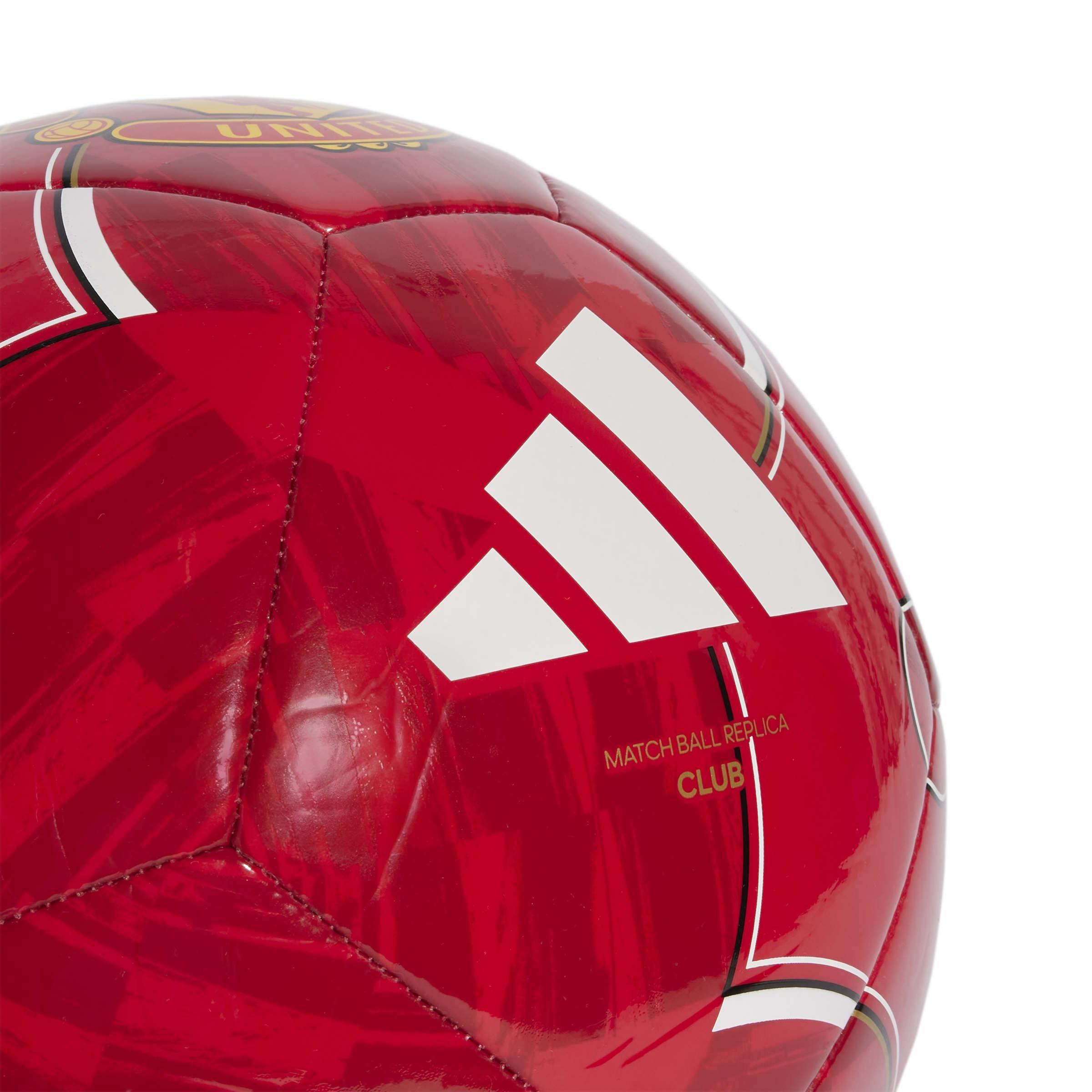 Unisex Manchester United Home Club Ball, Red, A701_ONE, large image number 2