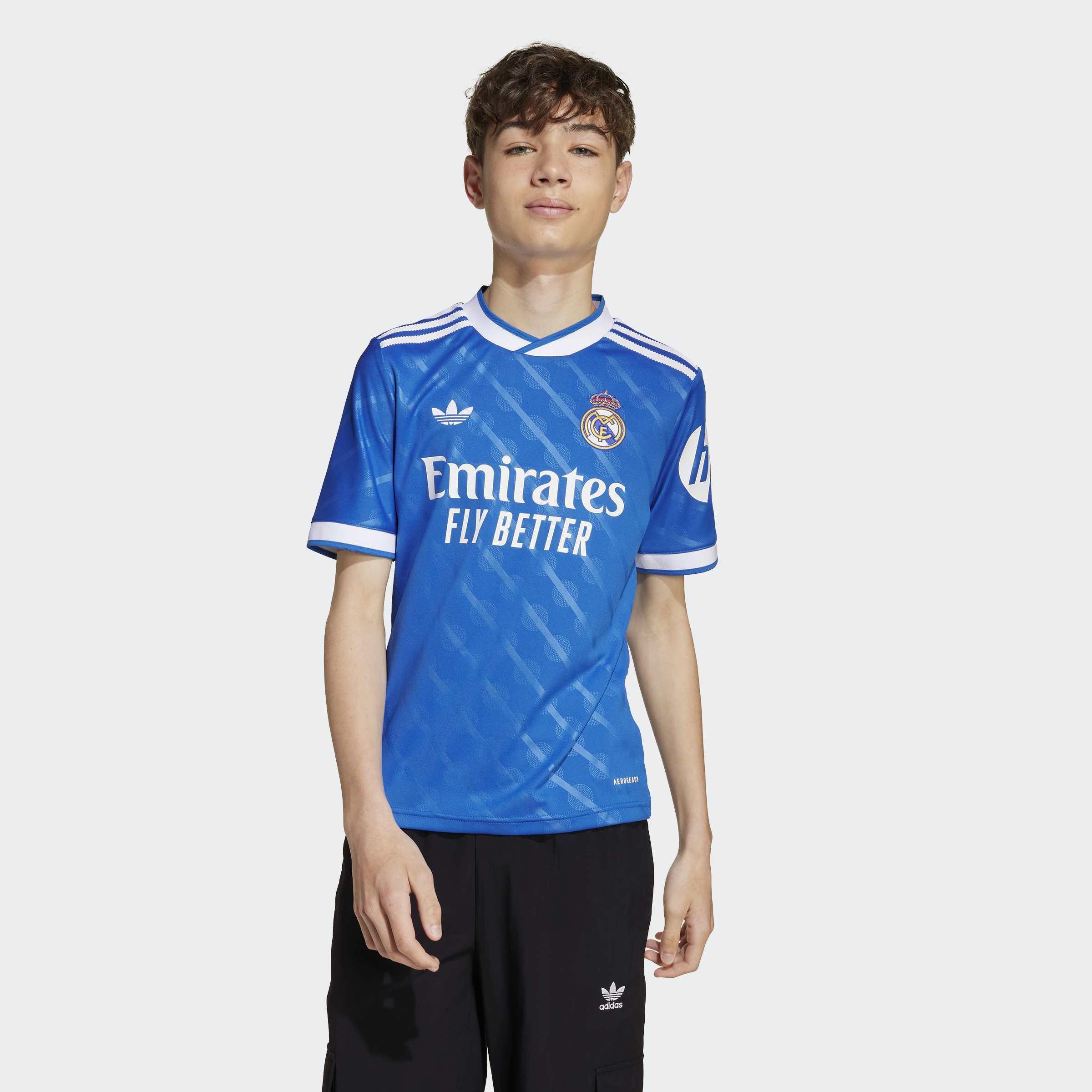 Kids Unisex Real Madrid 25/26 Third Jersey, Blue, A701_ONE, large image number 7