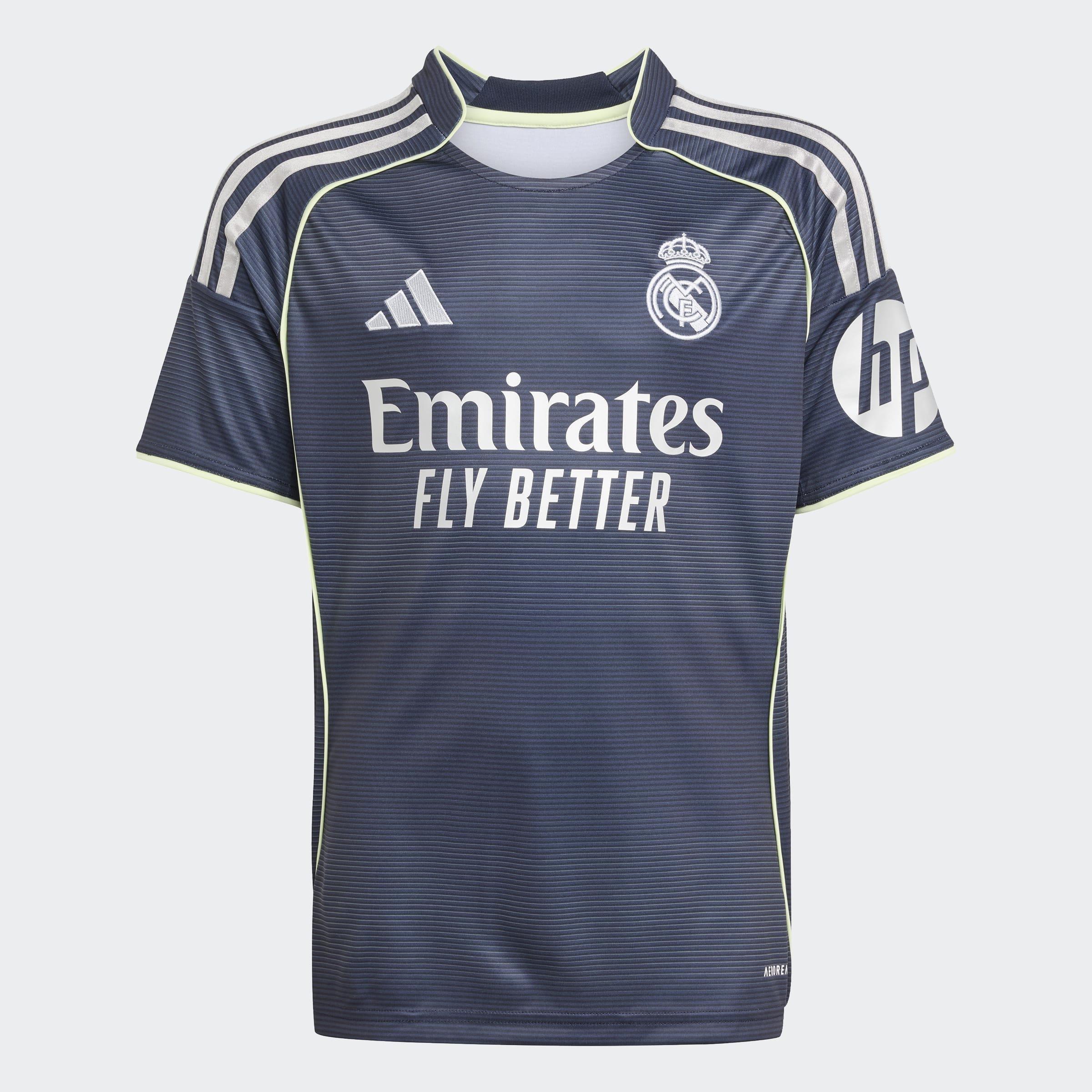 Kids Unisex Real Madrid 25/26 Away Jersey, Blue, A701_ONE, medium