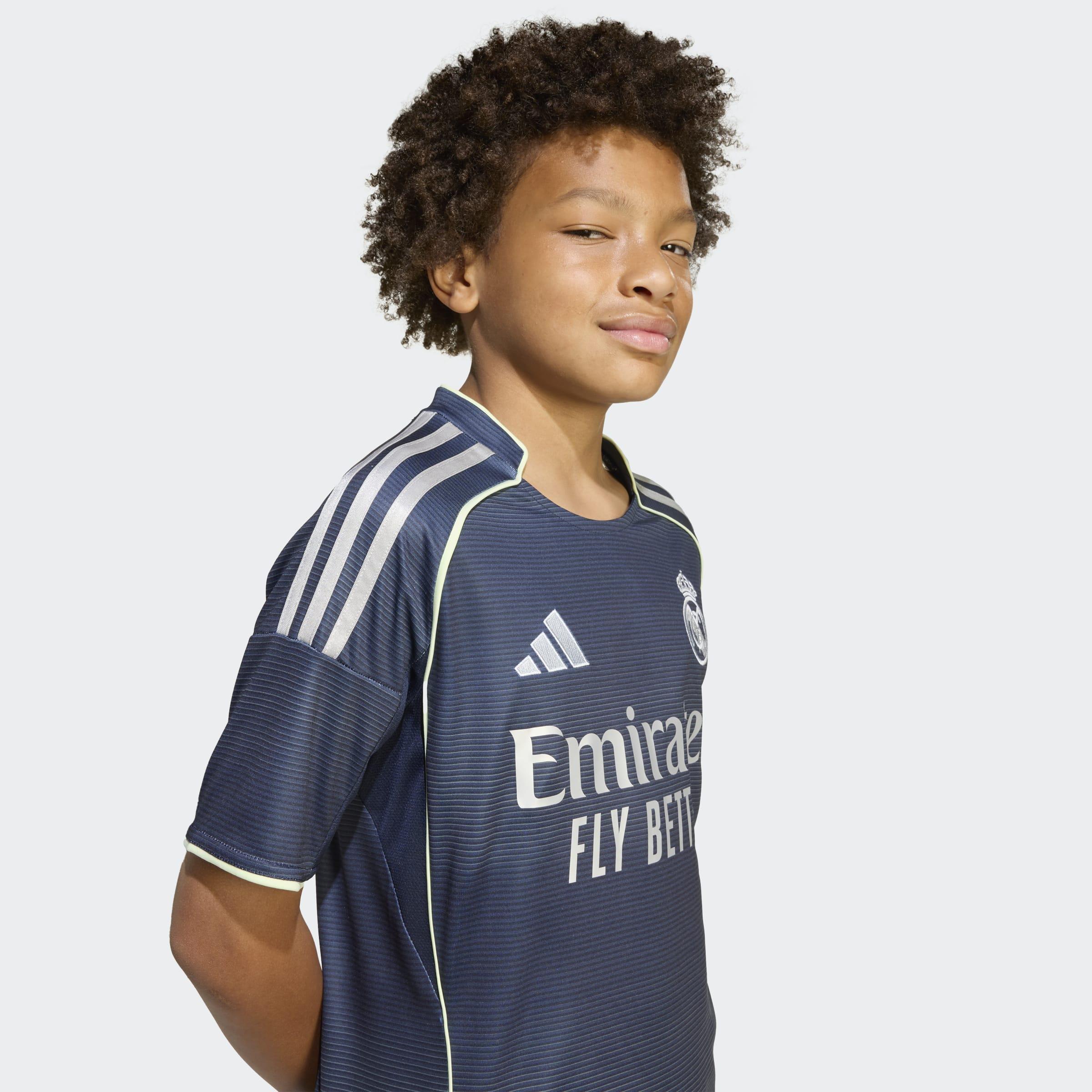 Kids Unisex Real Madrid 25/26 Away Jersey, Blue, A701_ONE, large image number 7
