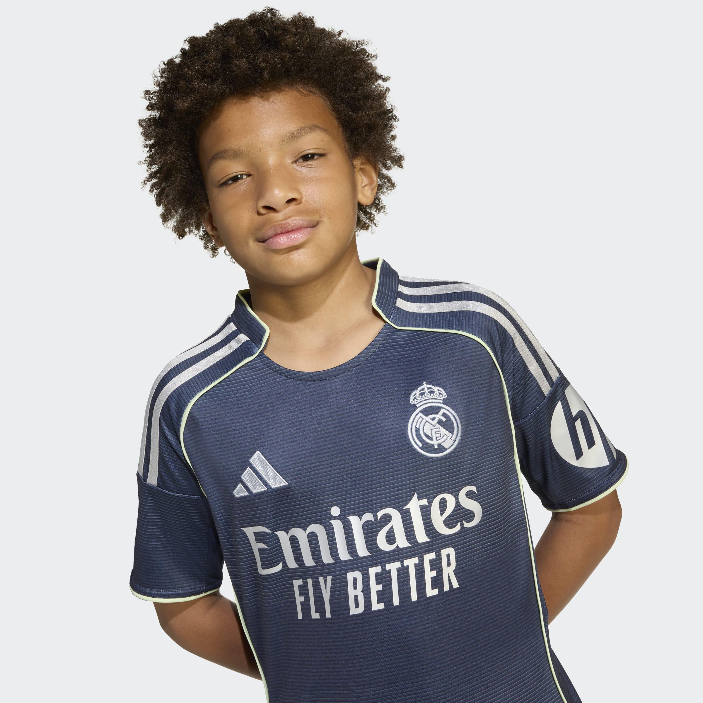 Kids Unisex Real Madrid 25/26 Away Jersey, Blue, A701_ONE, large image number 9