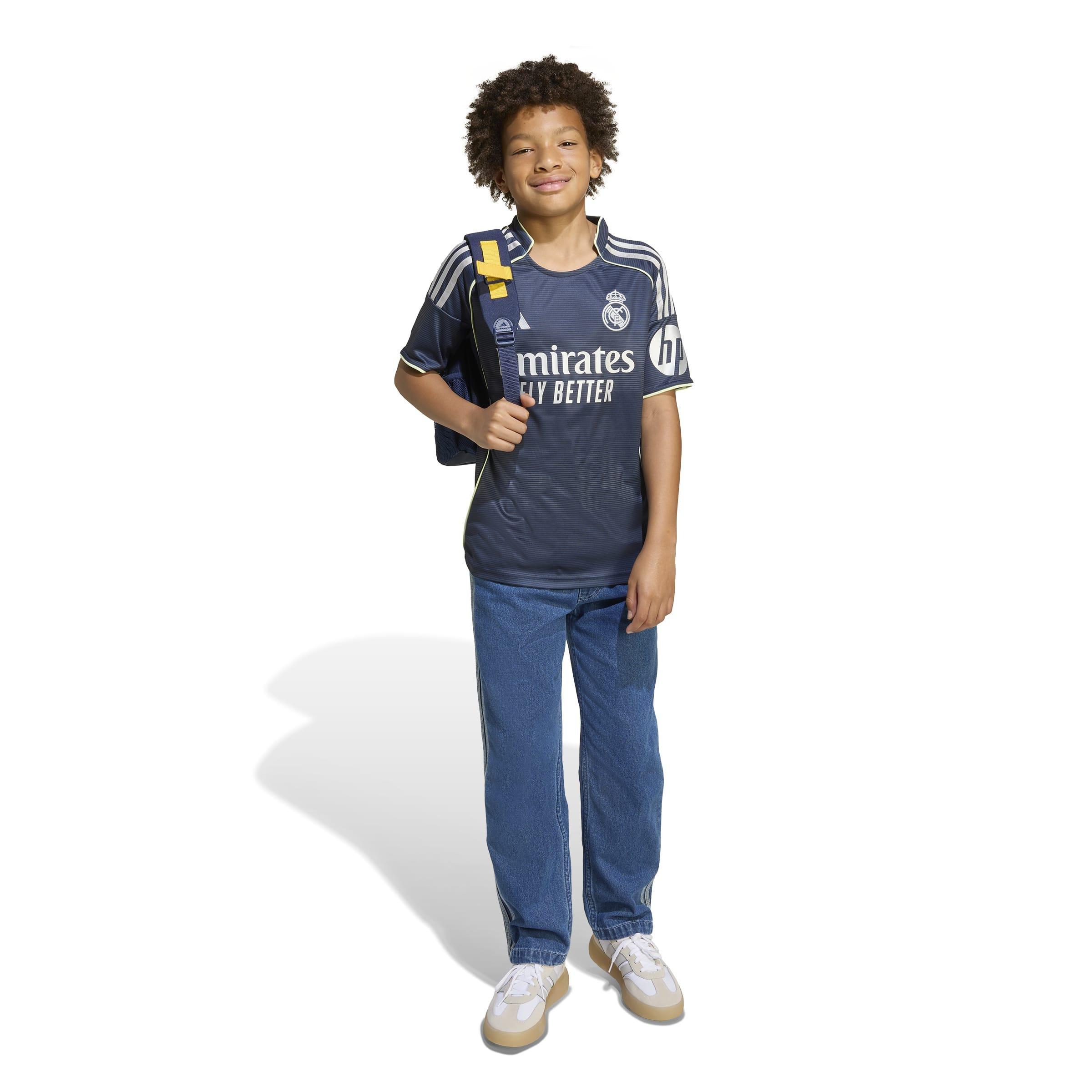 Kids Unisex Real Madrid 25/26 Away Jersey, Blue, A701_ONE, large image number 10