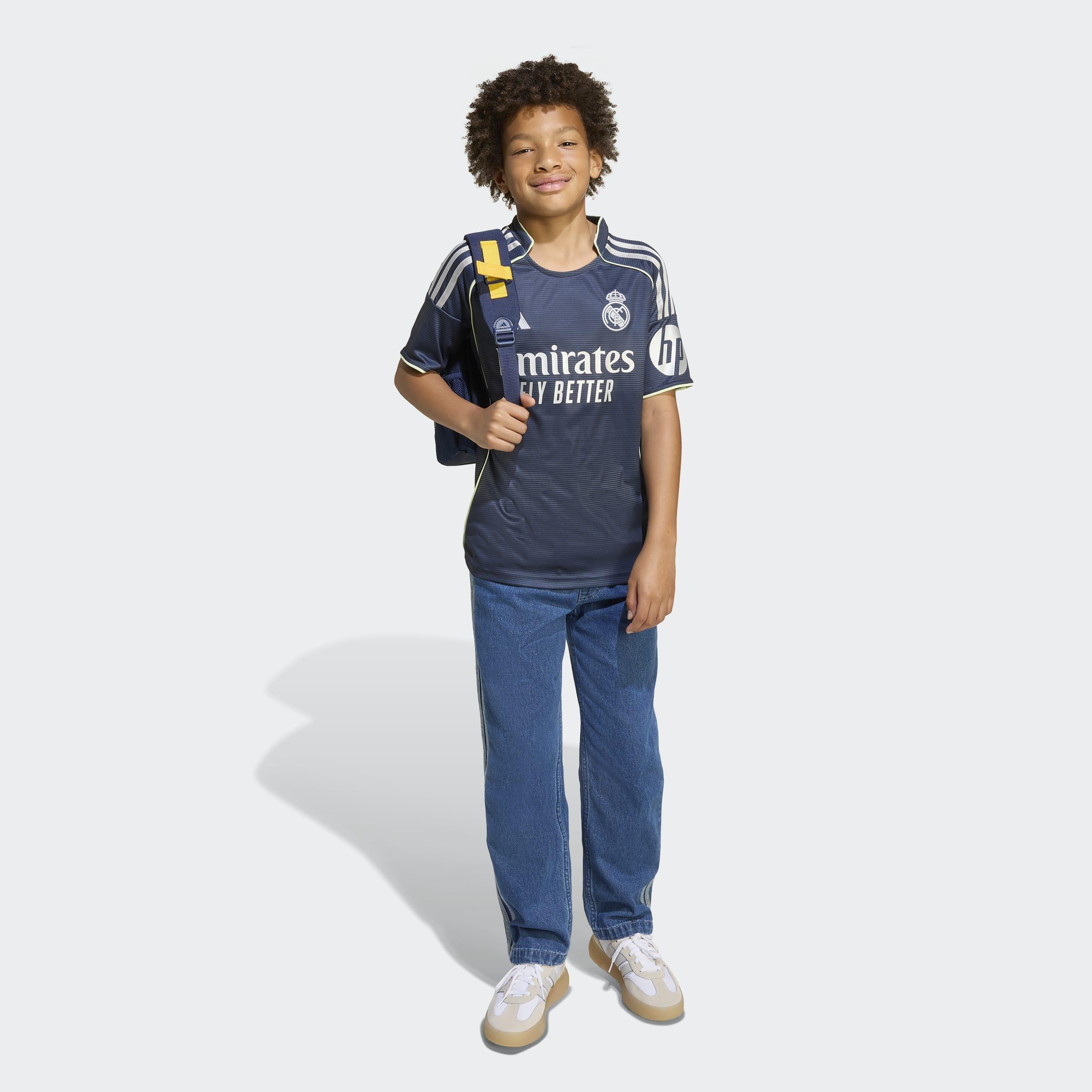 Kids Unisex Real Madrid 25/26 Away Jersey, Blue, A701_ONE, large image number 12