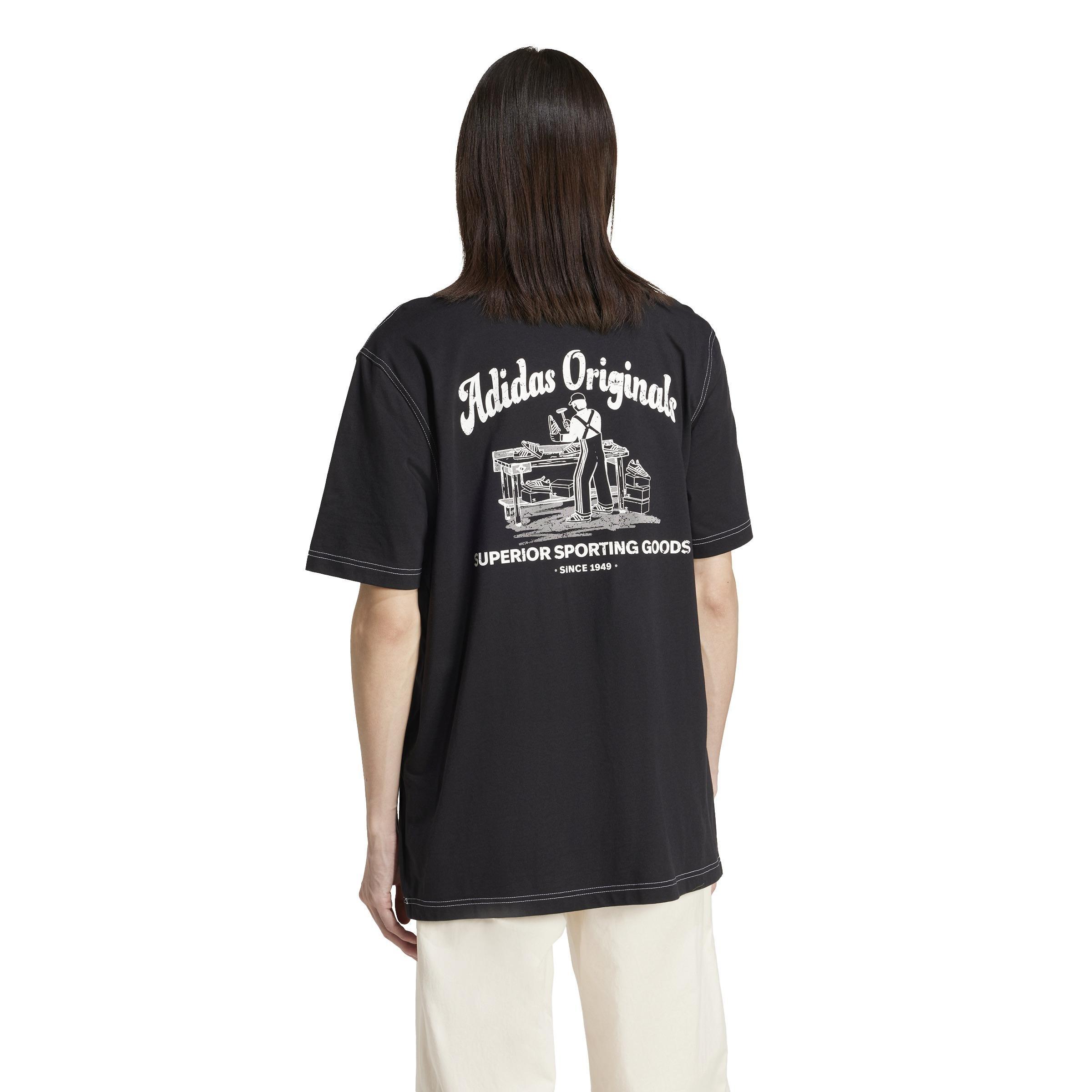 Wabash T-shirt, Black, A701_ONE, large image number 1