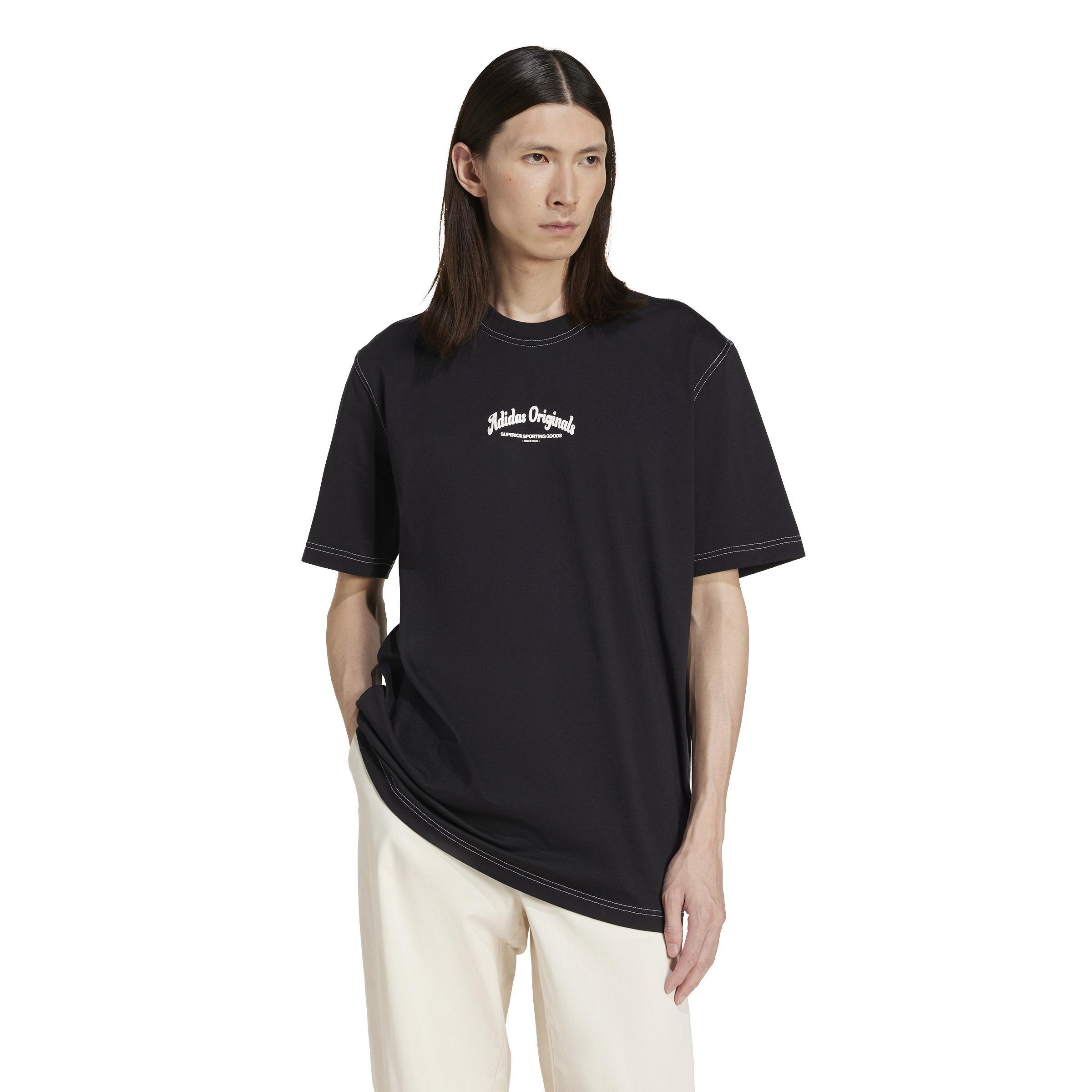 Wabash T-shirt, Black, A701_ONE, large image number 4