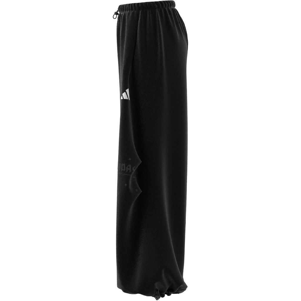 Bloom Sky Print Woven Parachute Tracksuit Bottoms, Black, A701_ONE, large image number 7